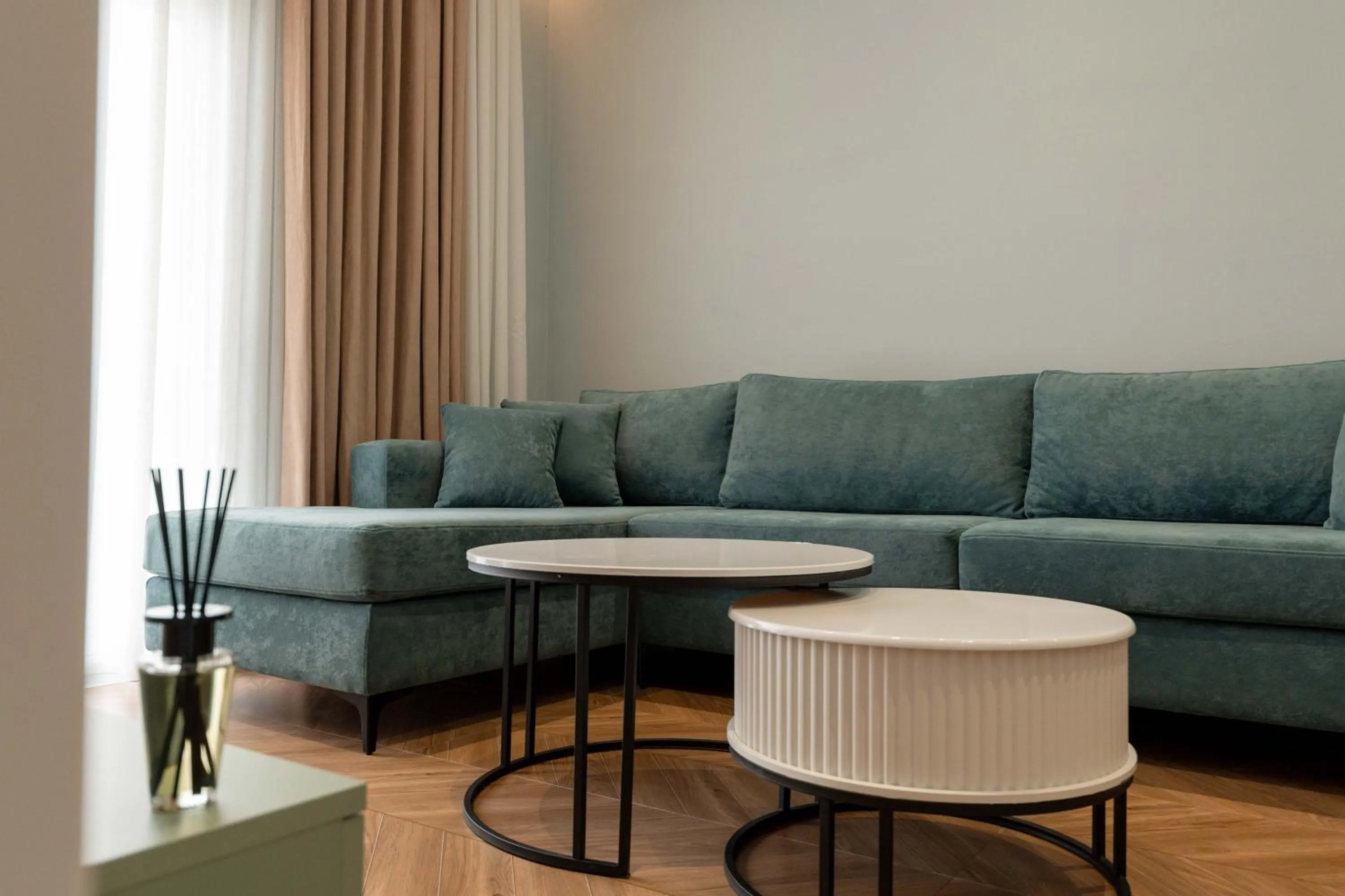 Living room in Regal Luxury Apartments