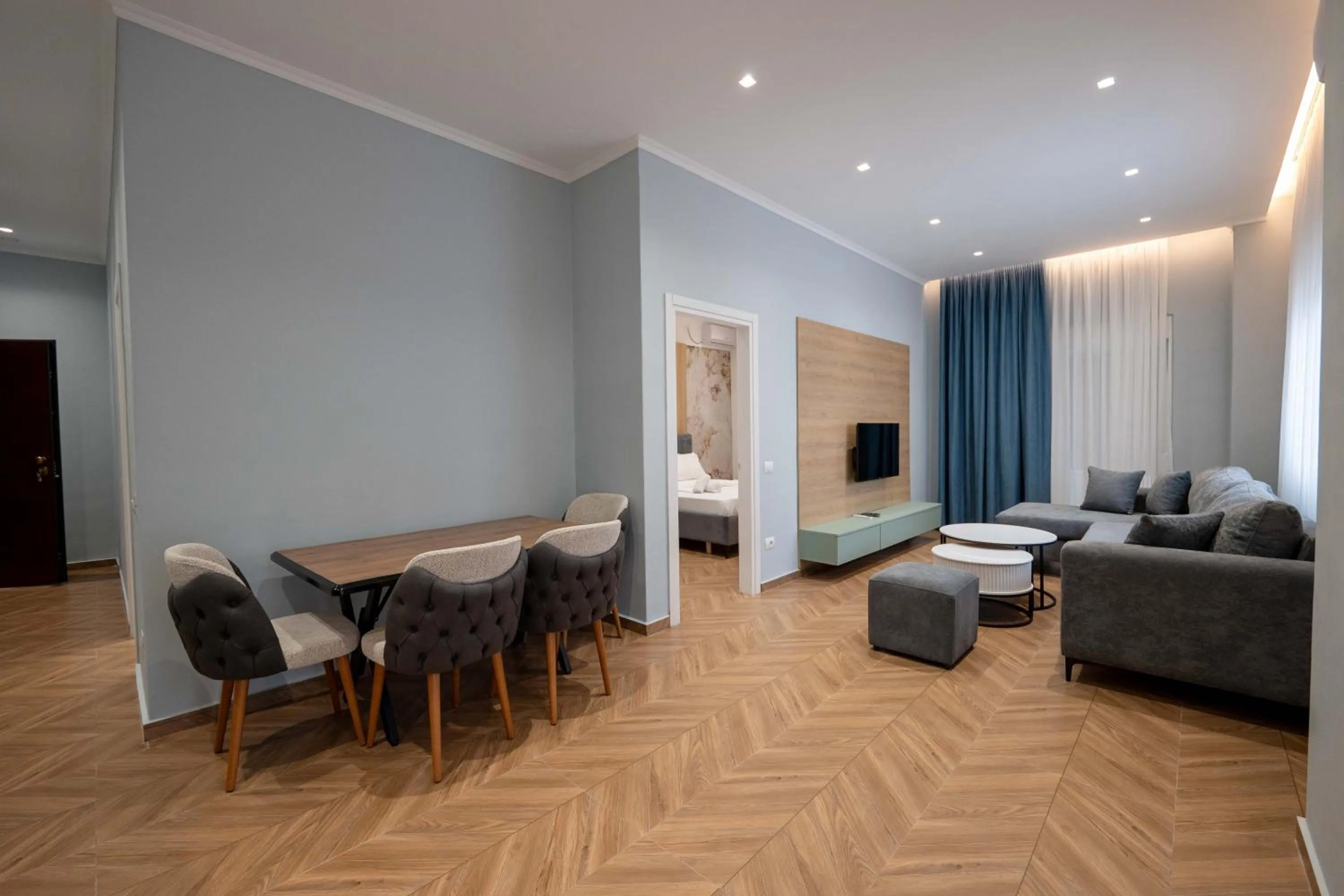 Bed in Regal Luxury Apartments