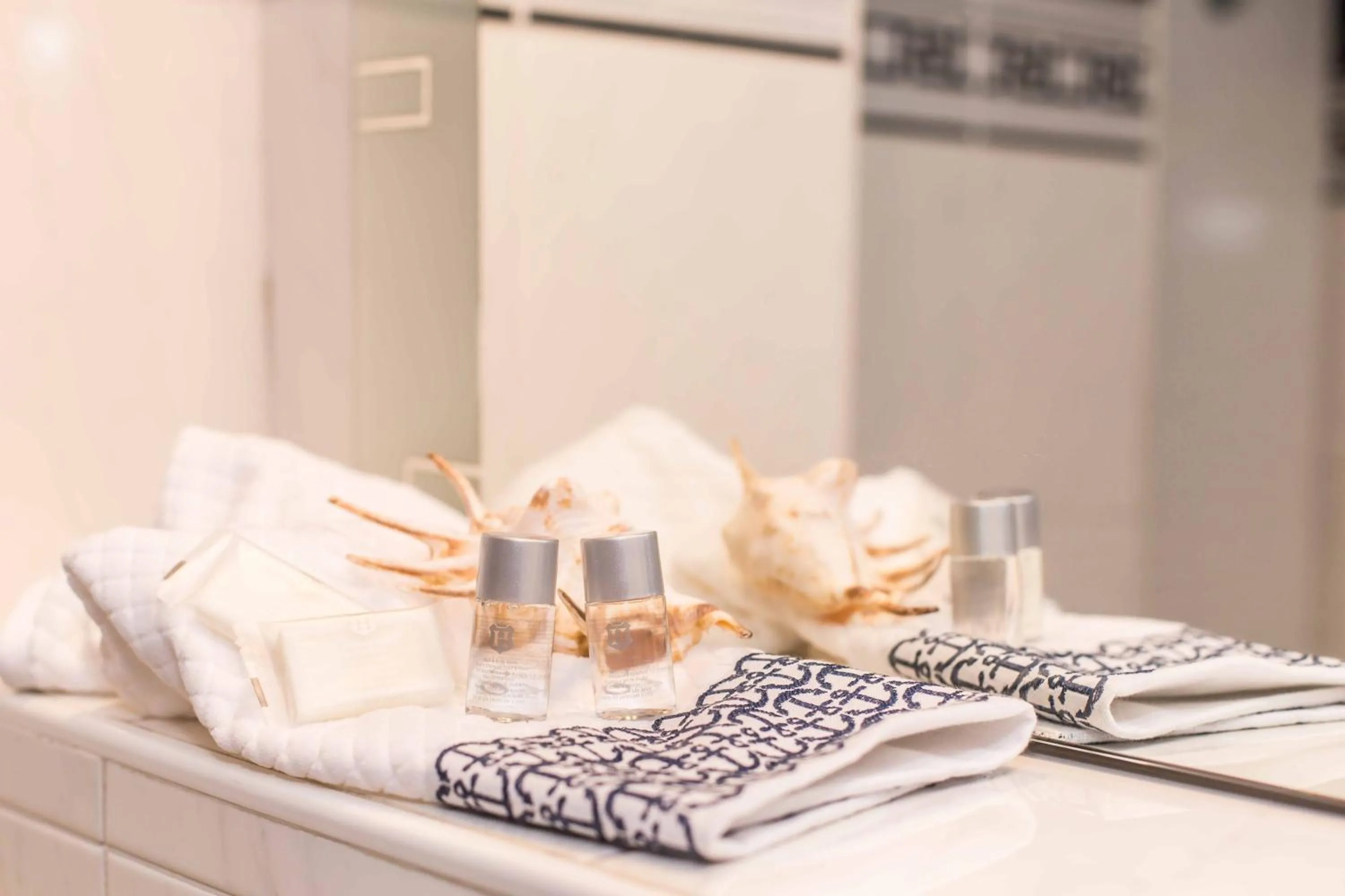 Shower in Red Valentino Apartment
