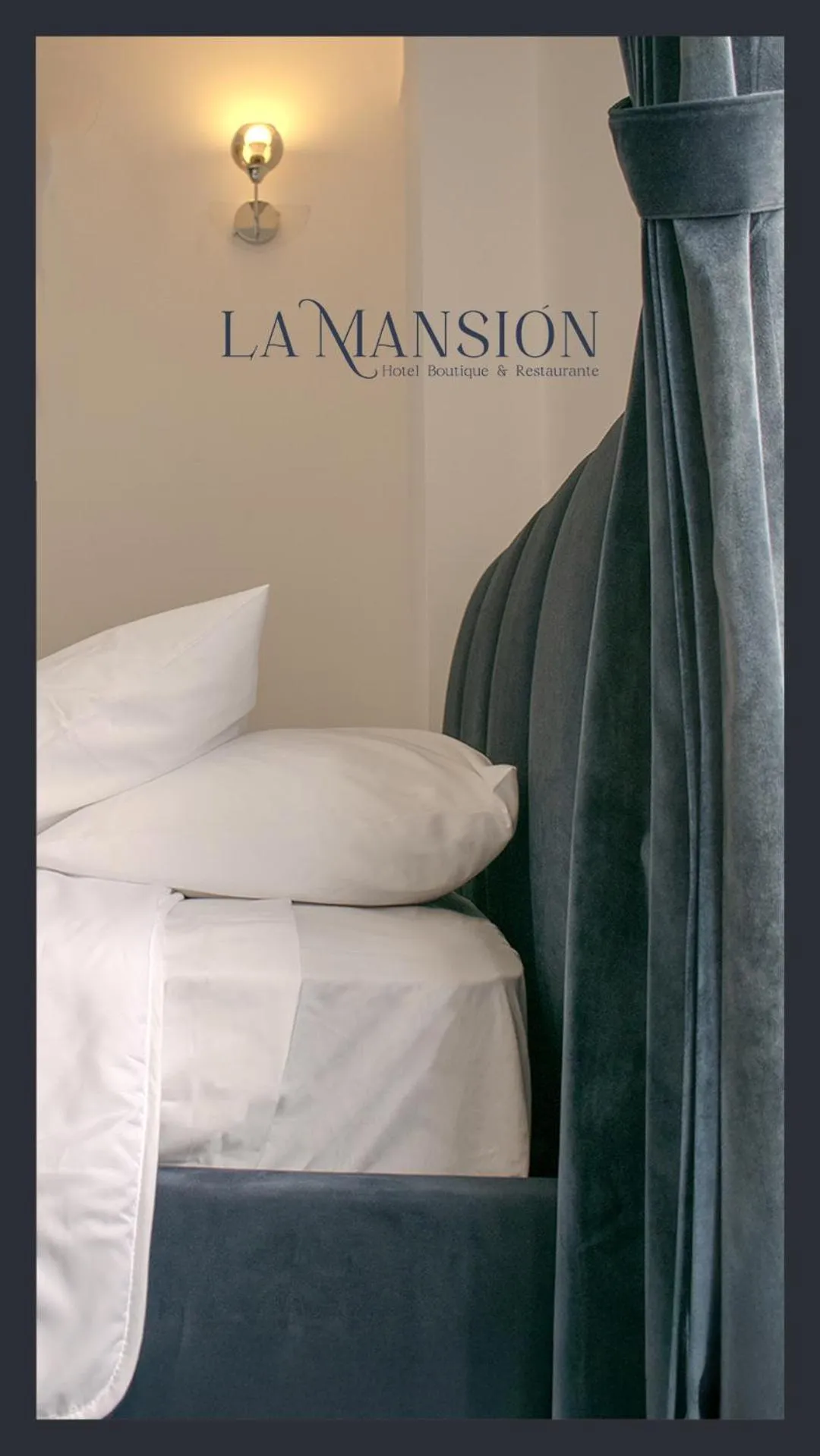 Bed in La Mansion Hotel Boutique & Restaurante