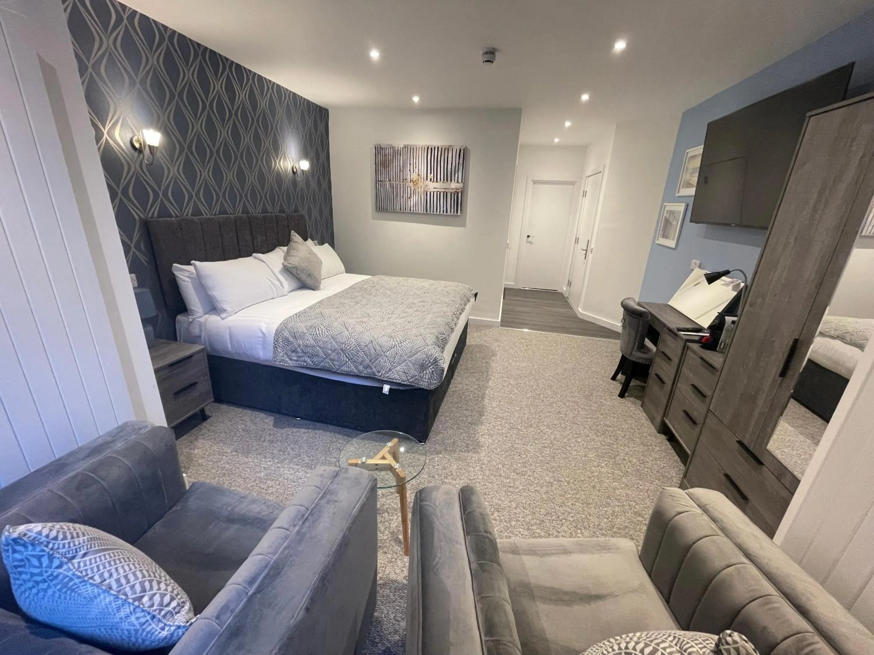 Bedroom, Bed in Ruskin Hotel