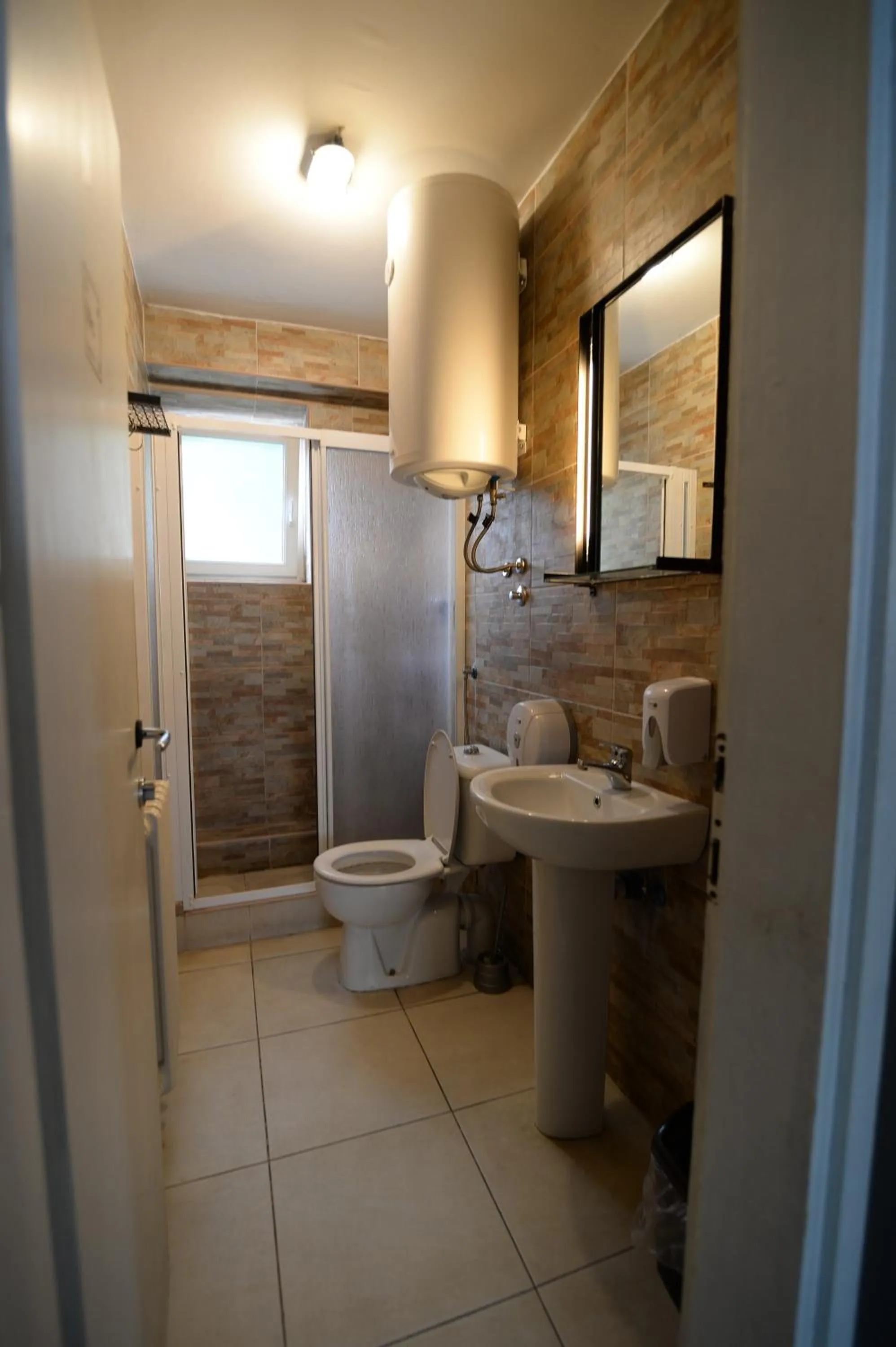 Shower in Hostel Fair and Square