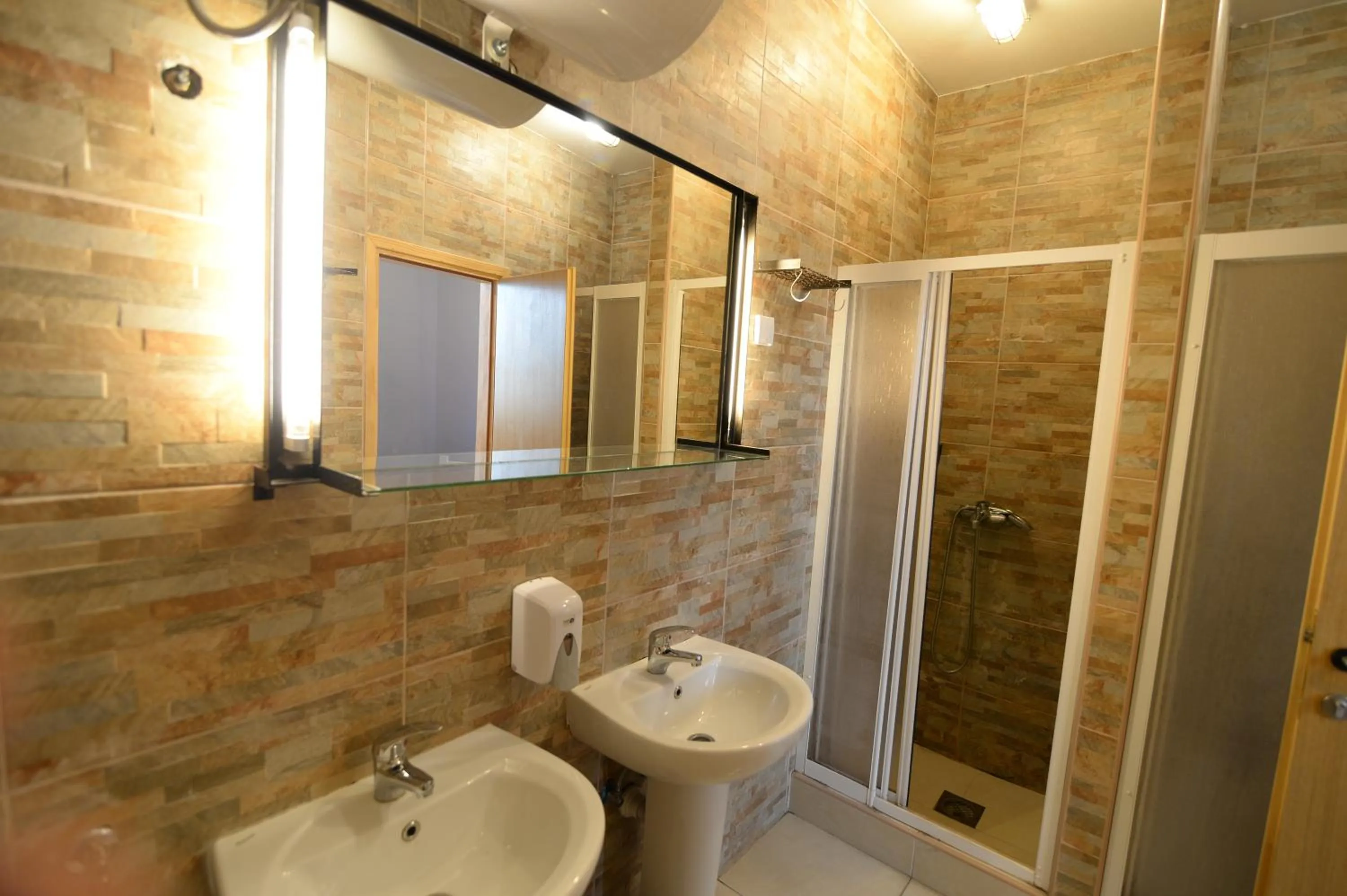 Shower in Hostel Fair and Square