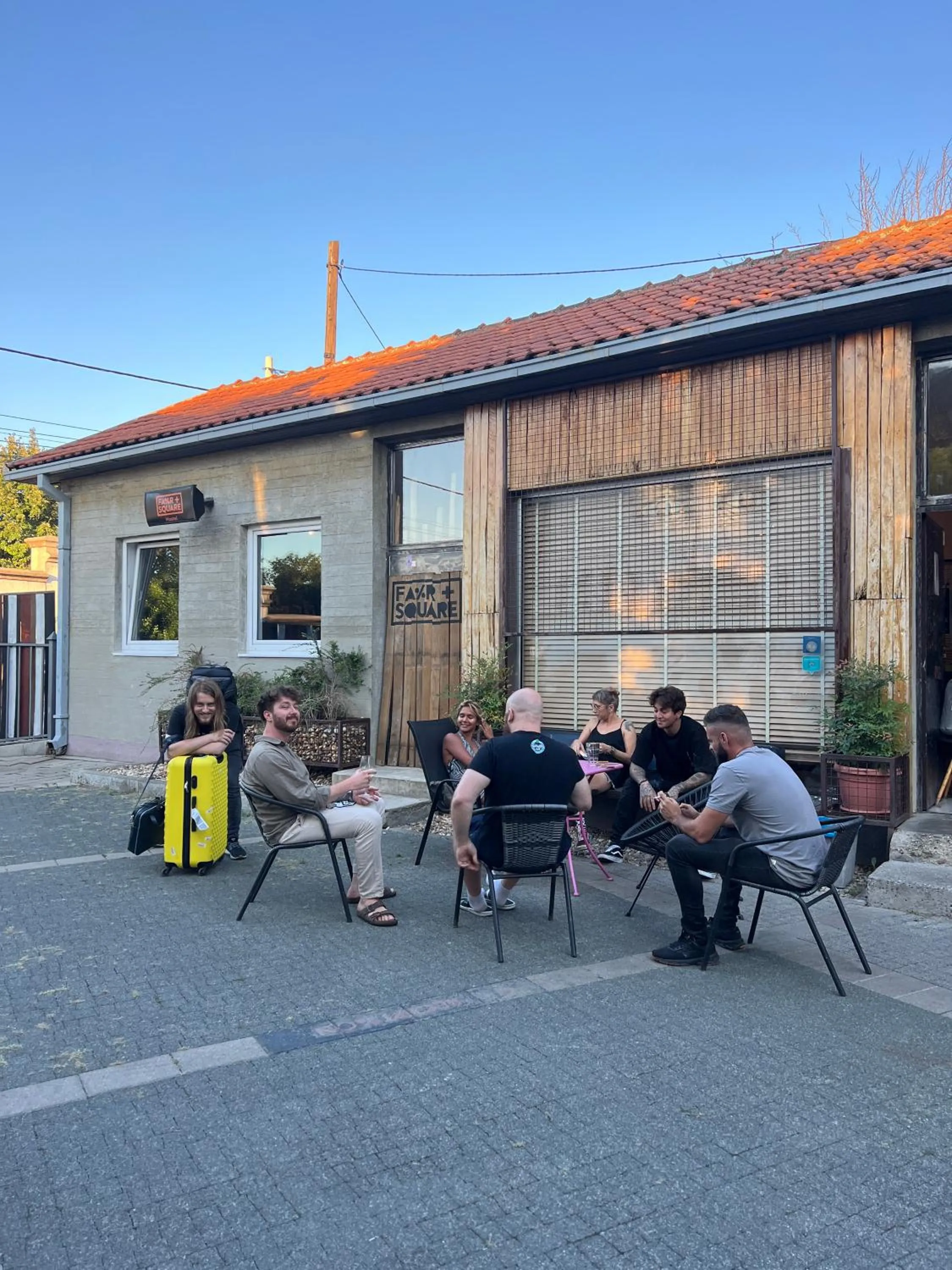Garden in Hostel Fair and Square