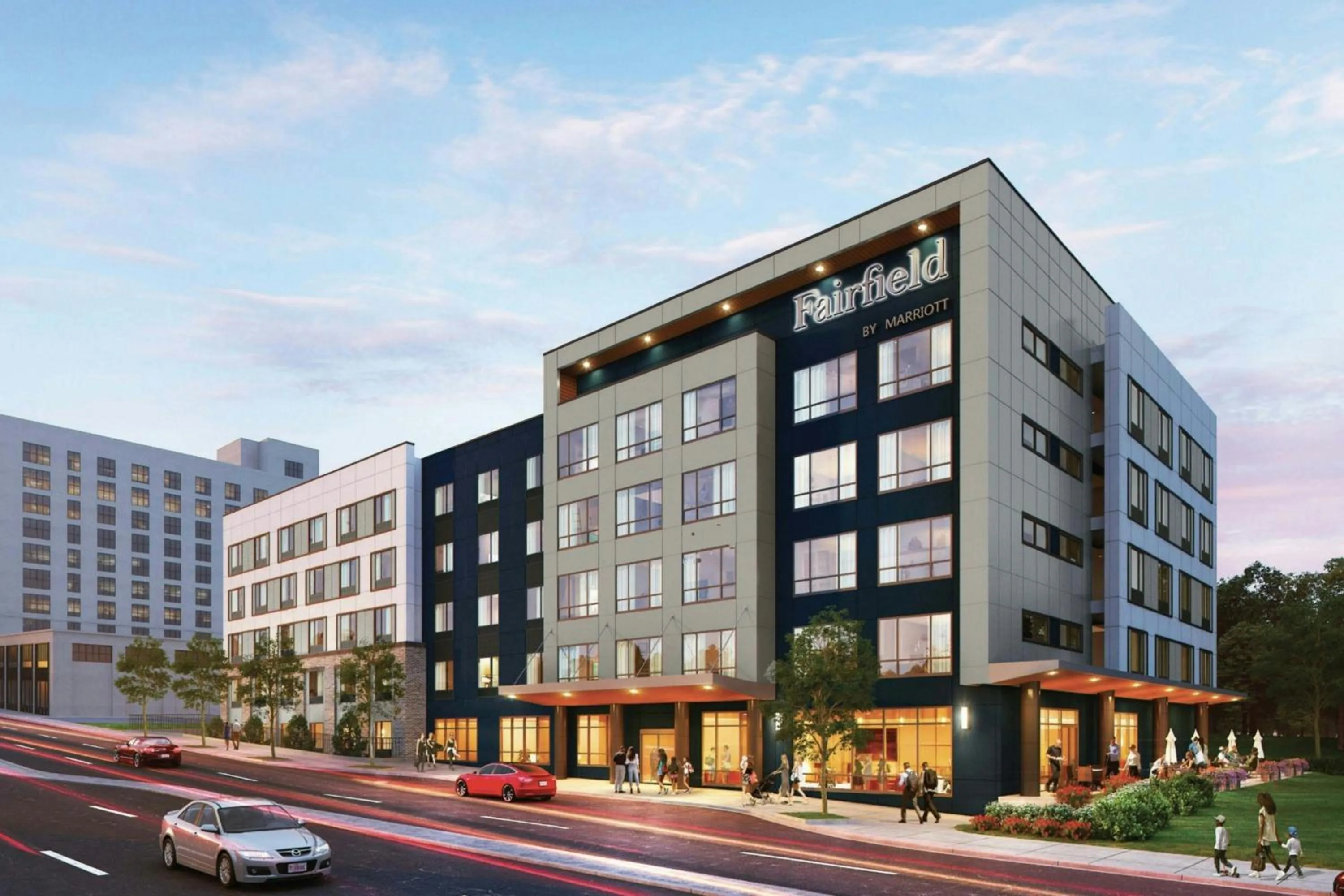 Property building in Fairfield Inn & Suites Spartanburg Downtown