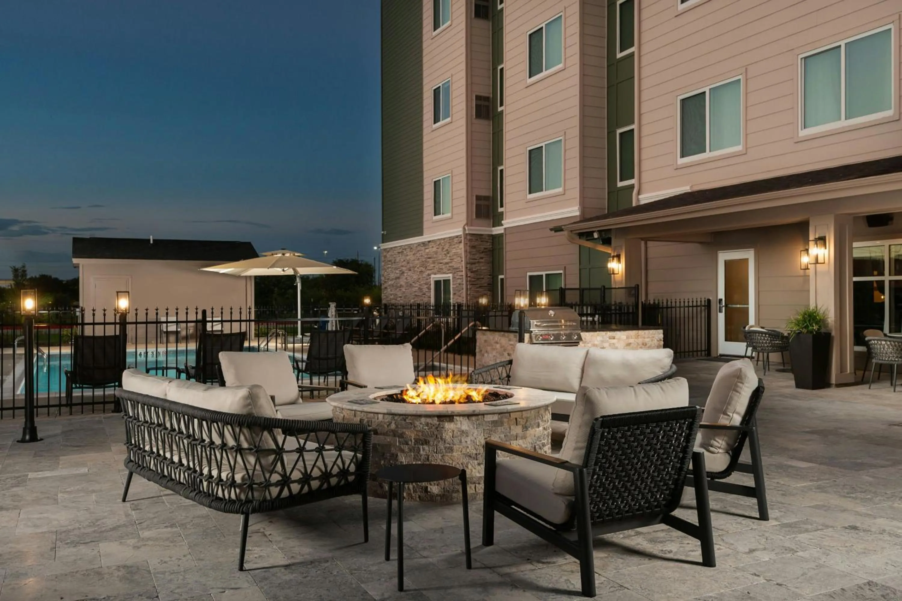 Property building in Residence Inn Pearland