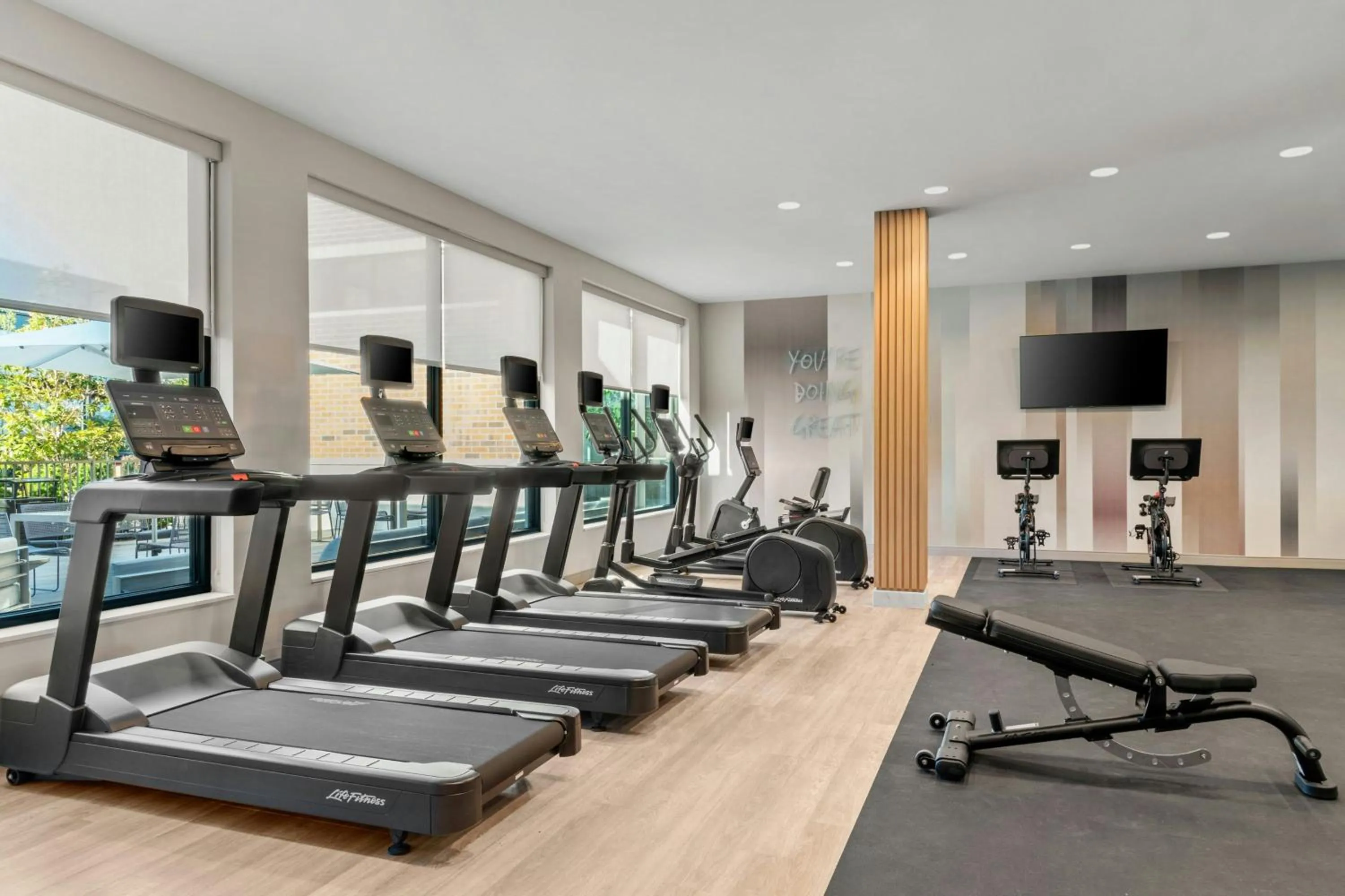 Fitness centre/facilities in Residence Inn by Marriott Melville