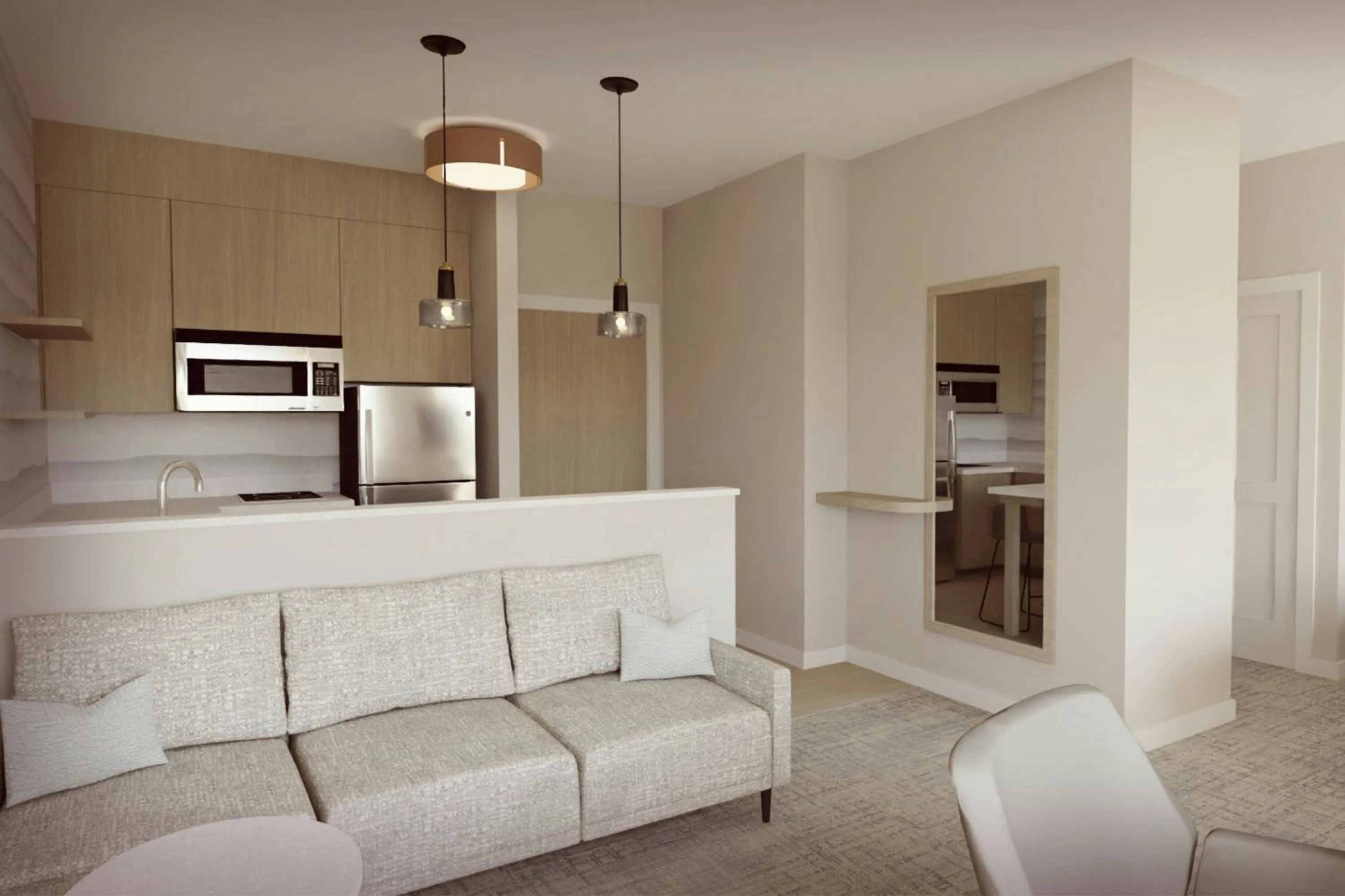 Living room in Residence Inn by Marriott Melville