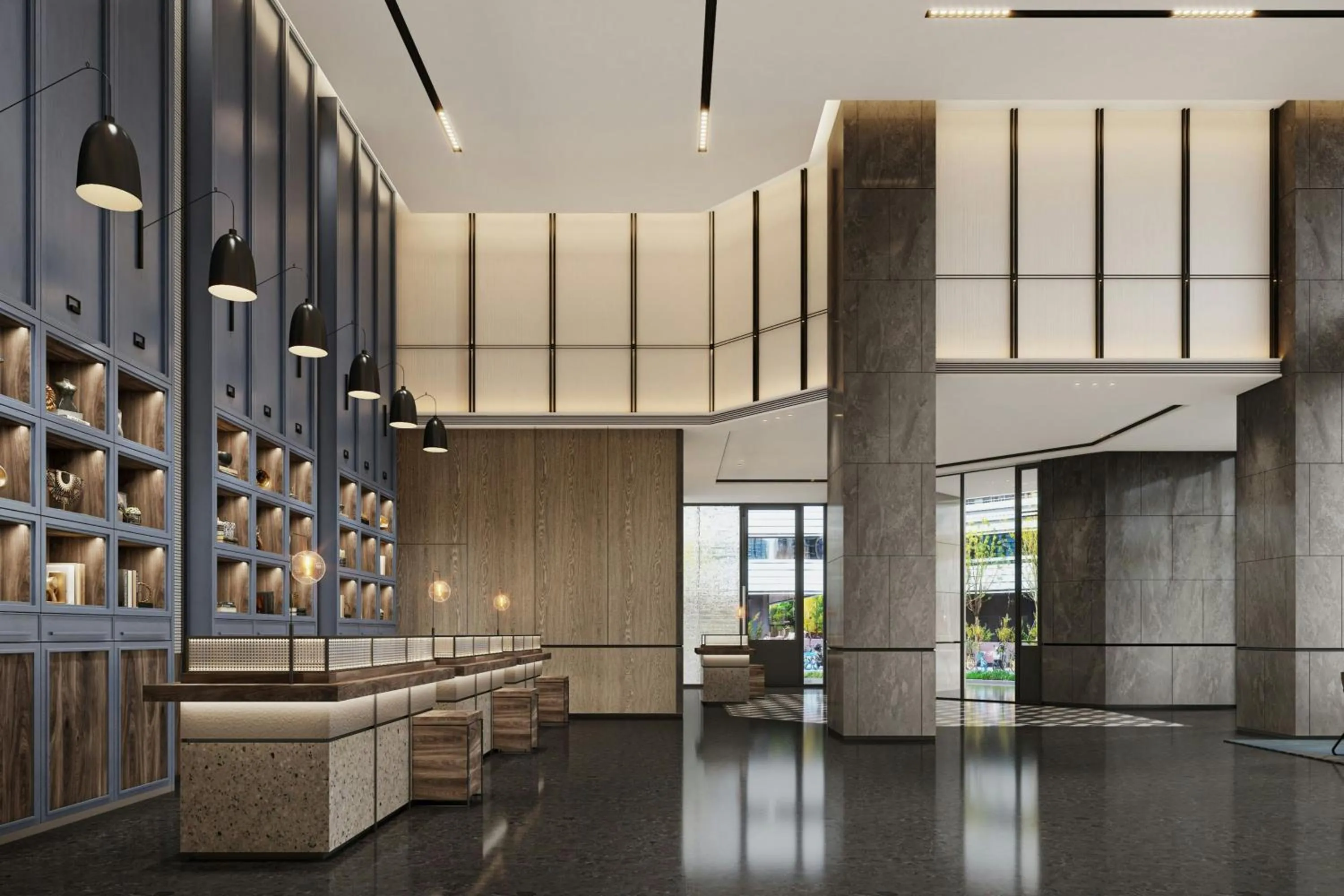 Lobby or reception in Four Points by Sheraton Kunming, Downtown