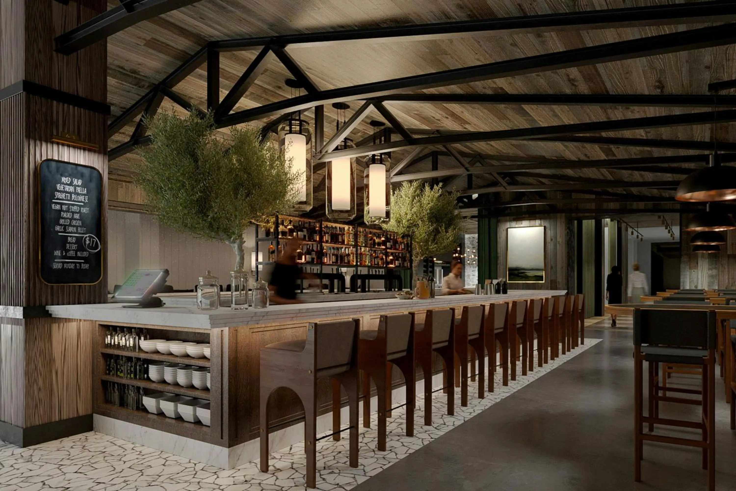 Lobby or reception in The SOMM Hotel & Spa, Autograph Collection