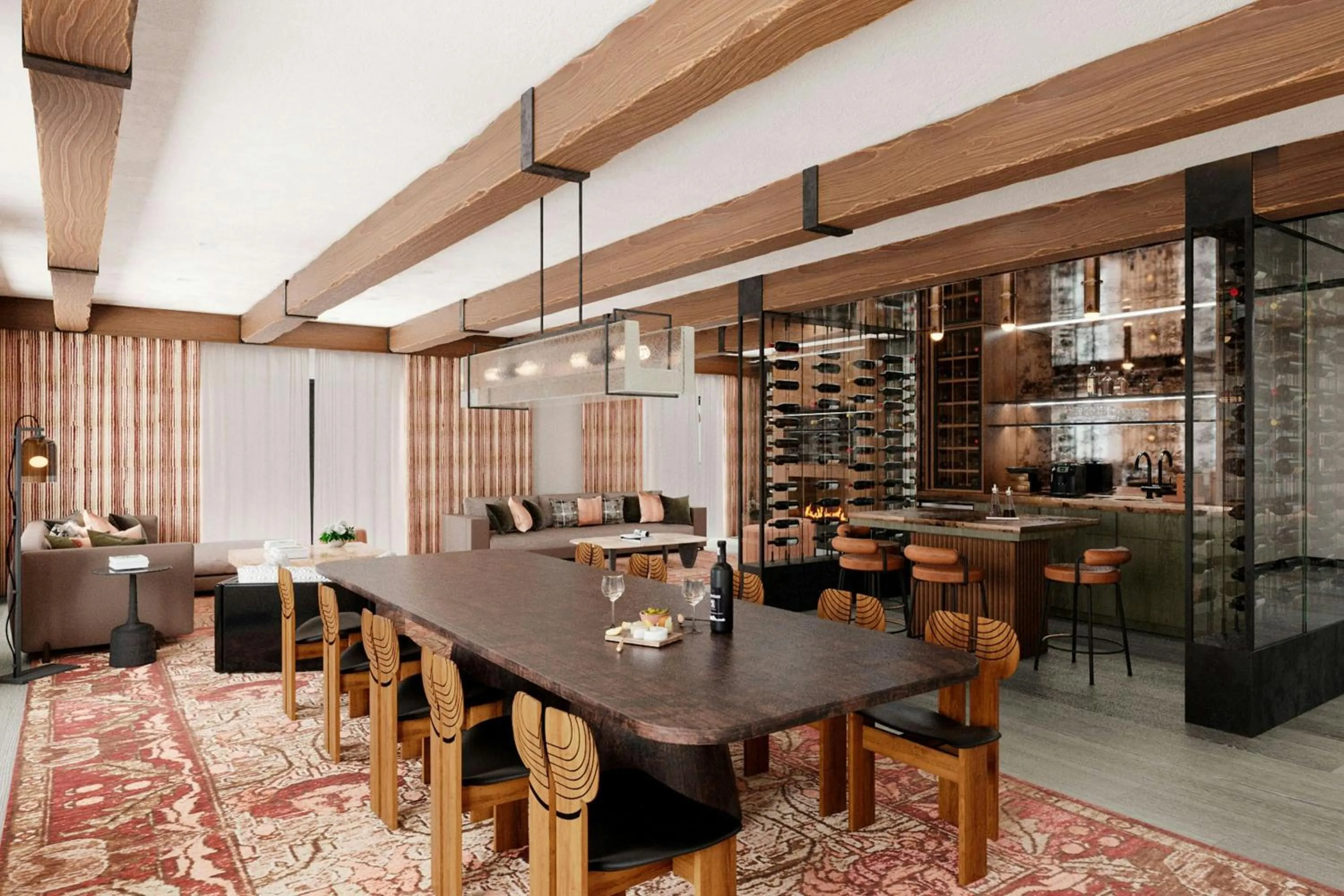 Living room in The SOMM Hotel & Spa, Autograph Collection