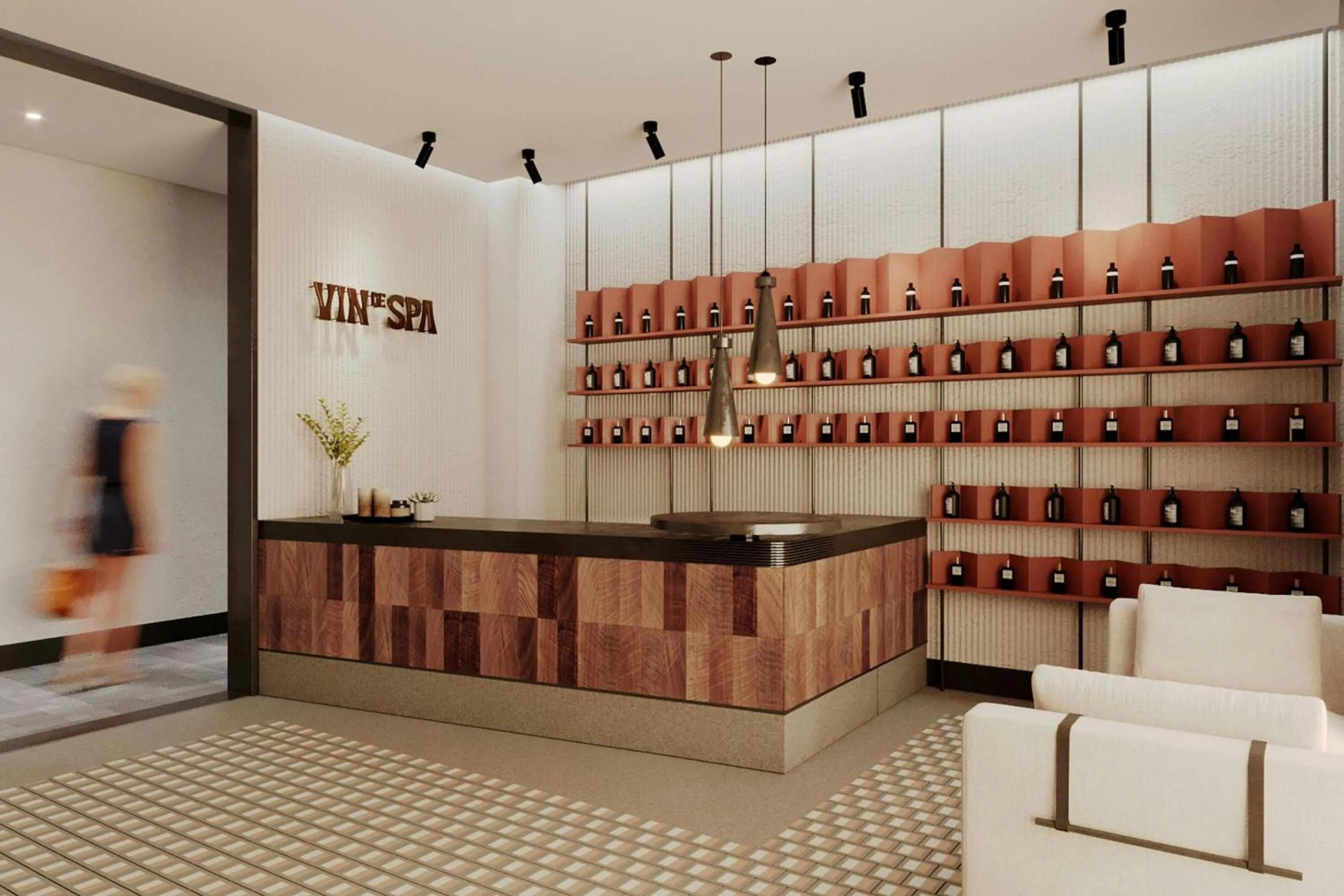 Lobby or reception in The SOMM Hotel & Spa, Autograph Collection