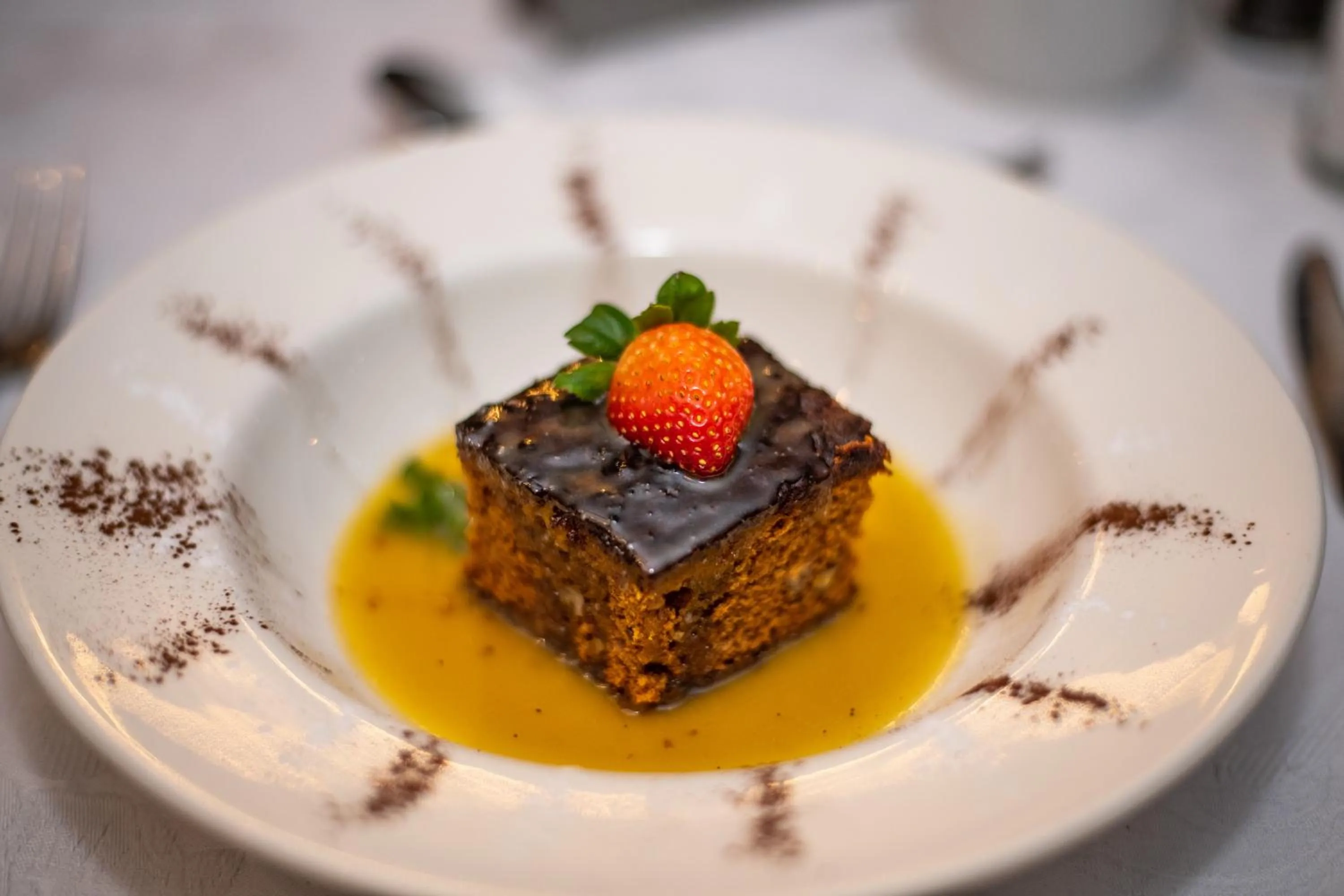 Dinner in Graskop Hotel