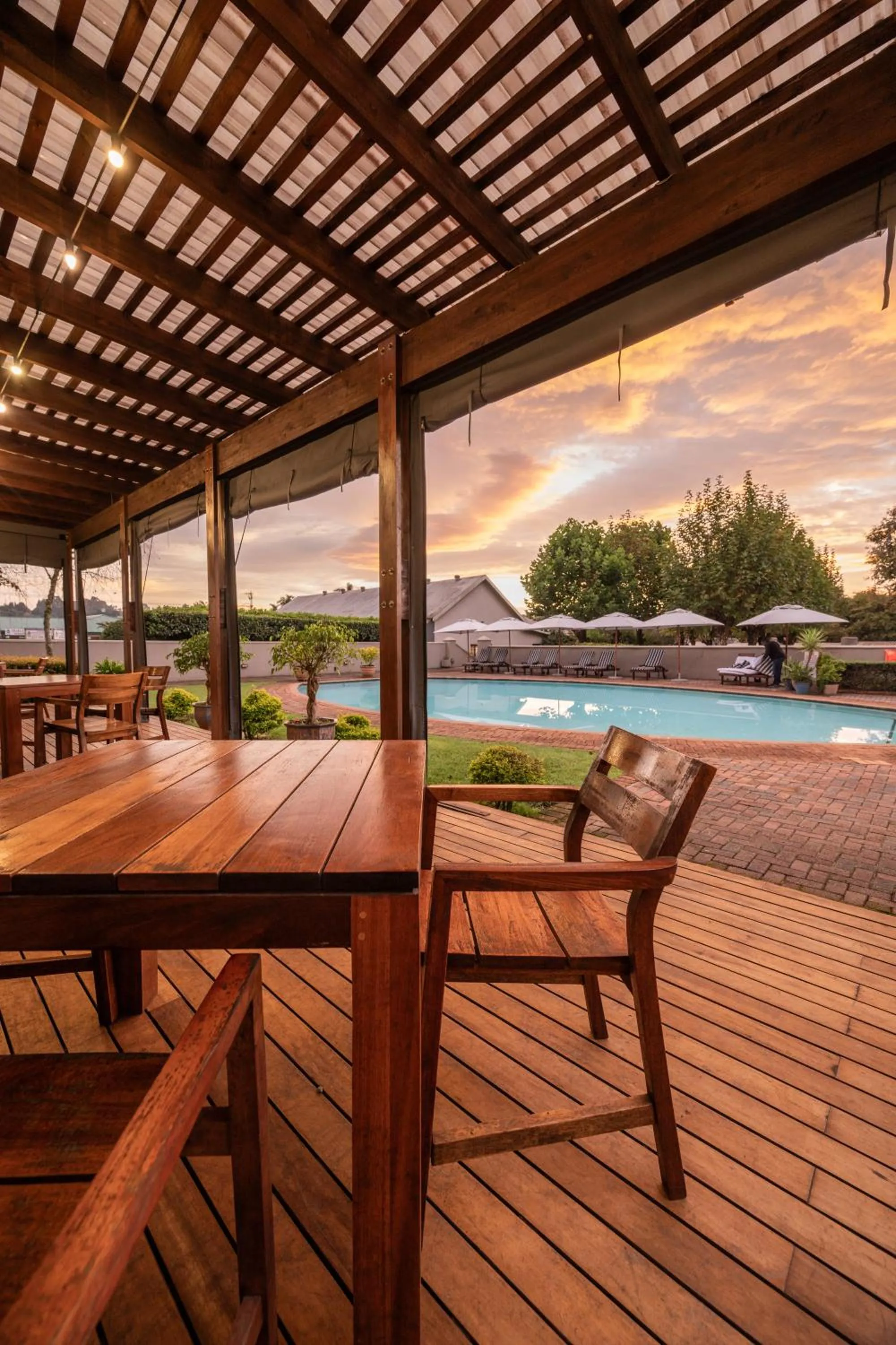 Patio in Graskop Hotel