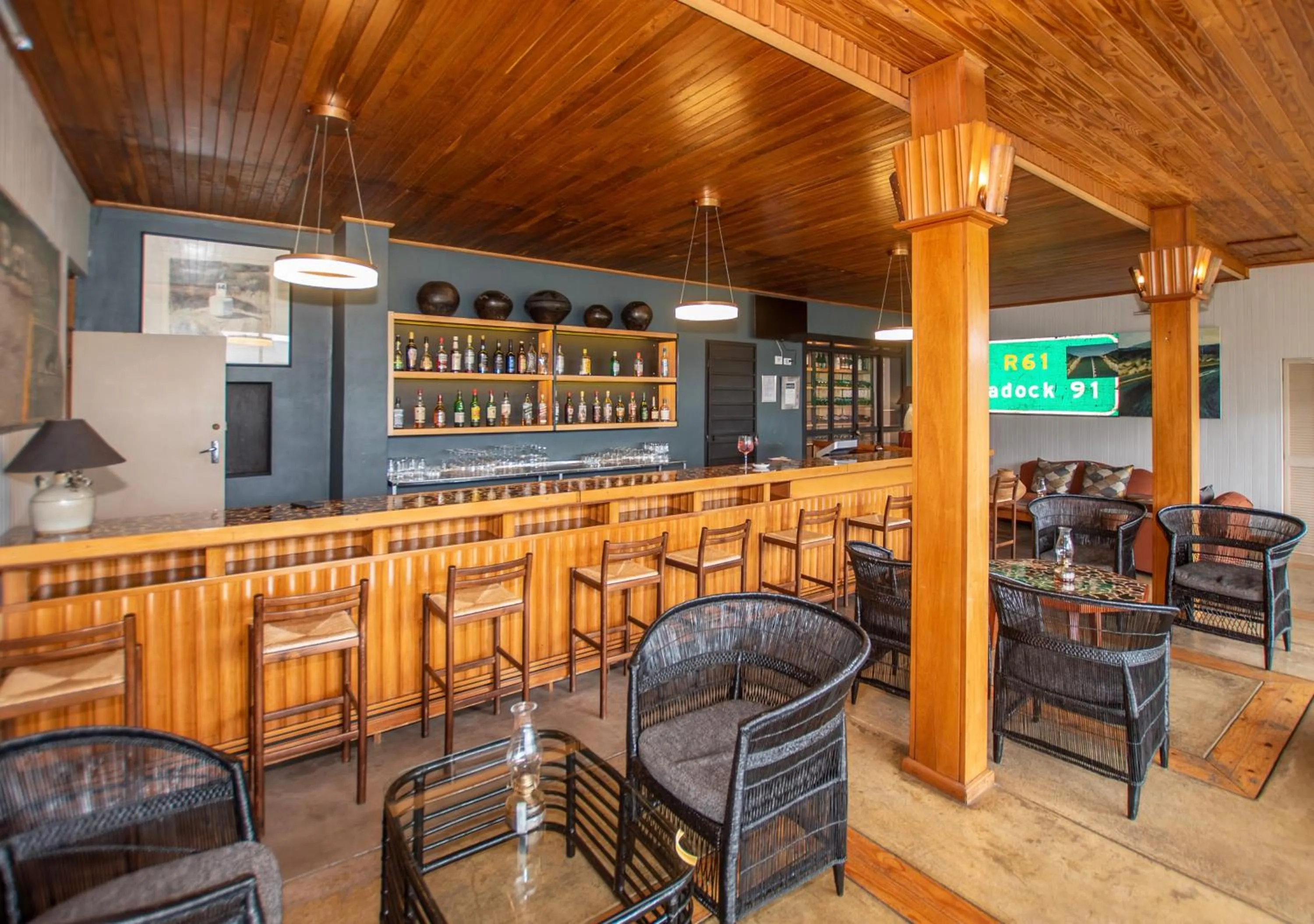 Lounge or bar in Graskop Hotel