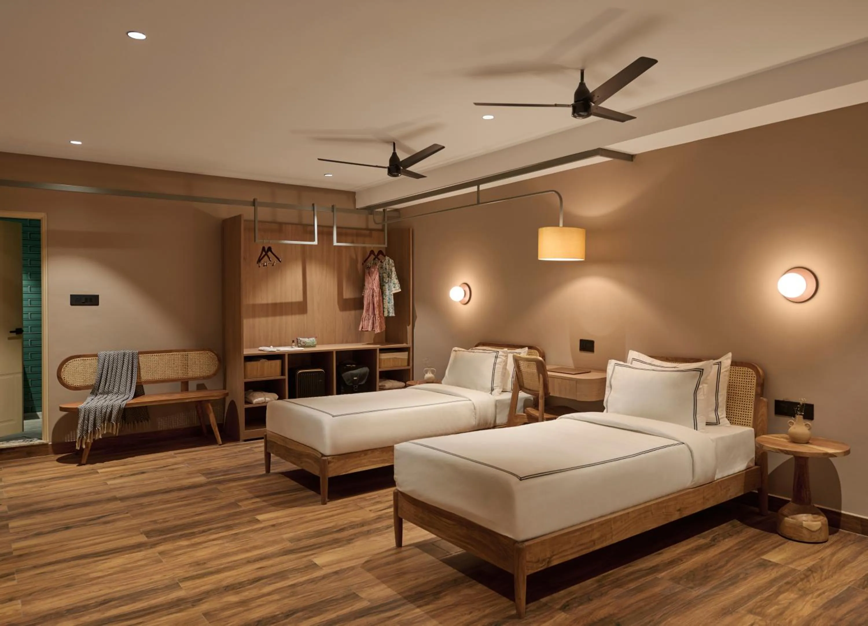 Superior Twin Room in Minimalist - The Varanasi Edit