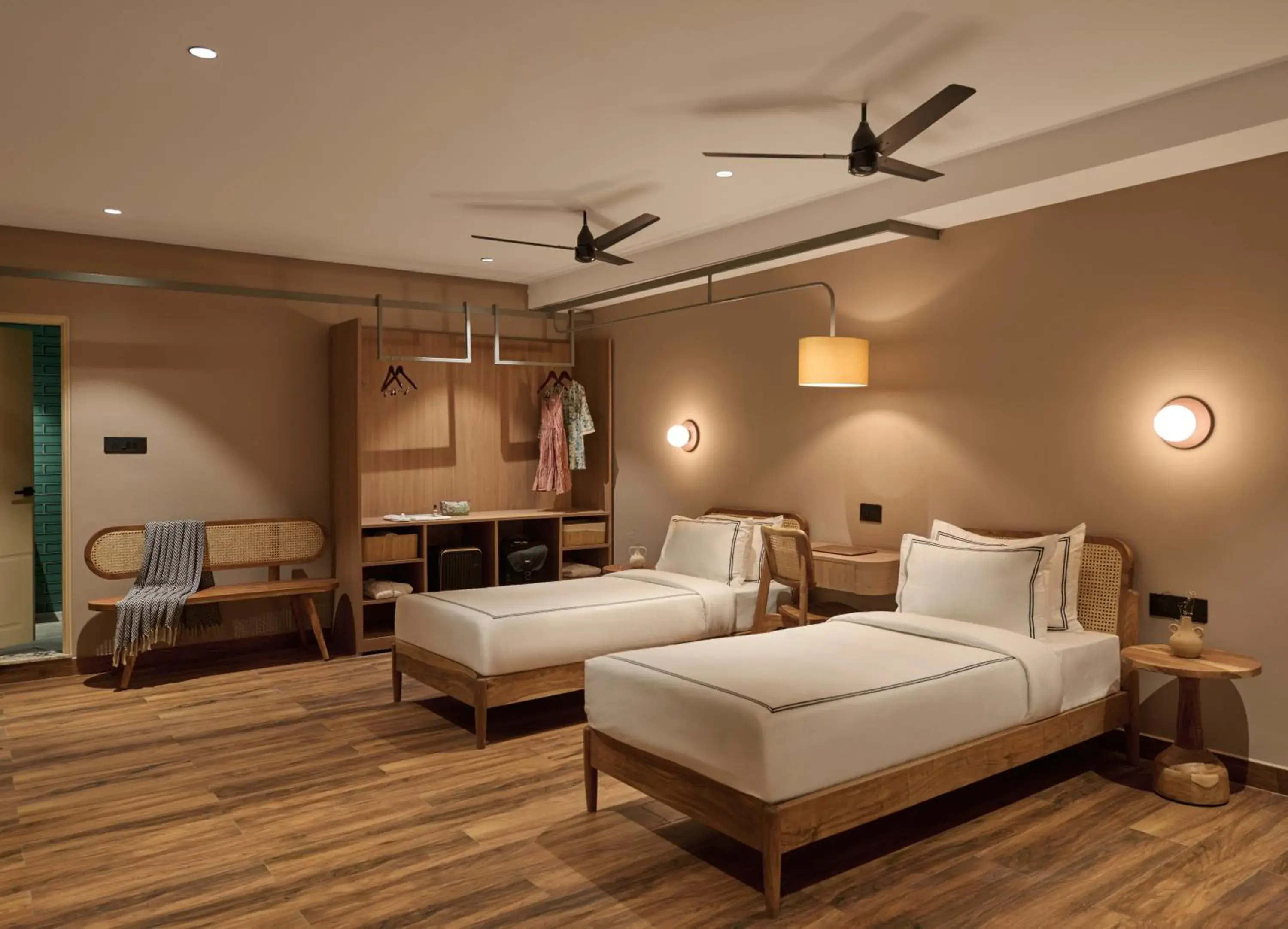 Superior Twin Room in Minimalist - The Varanasi Edit Superior Twin Room in Minimalist - The Varanasi Edit