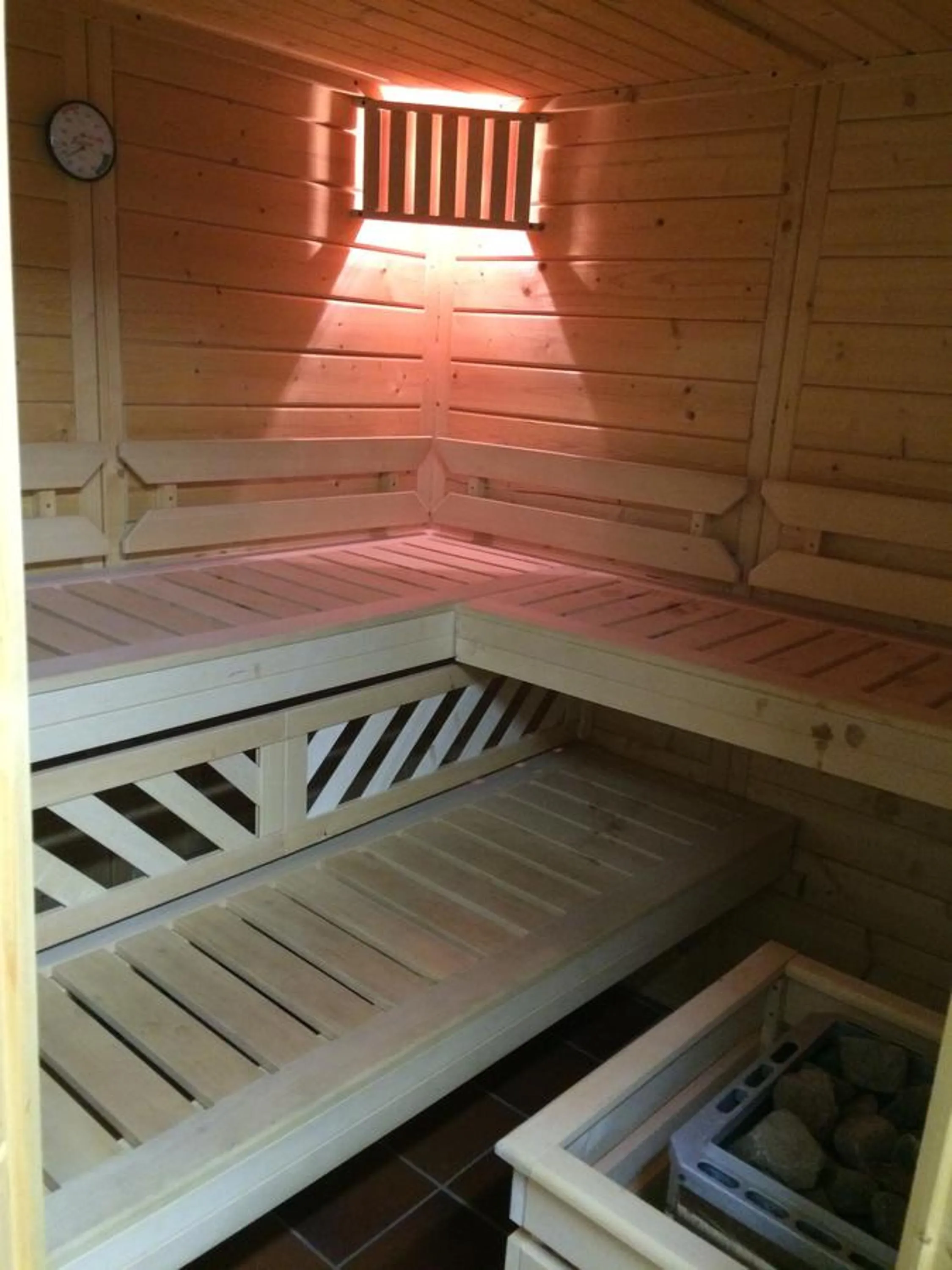 Sauna in Ferienwohnung Strandgut