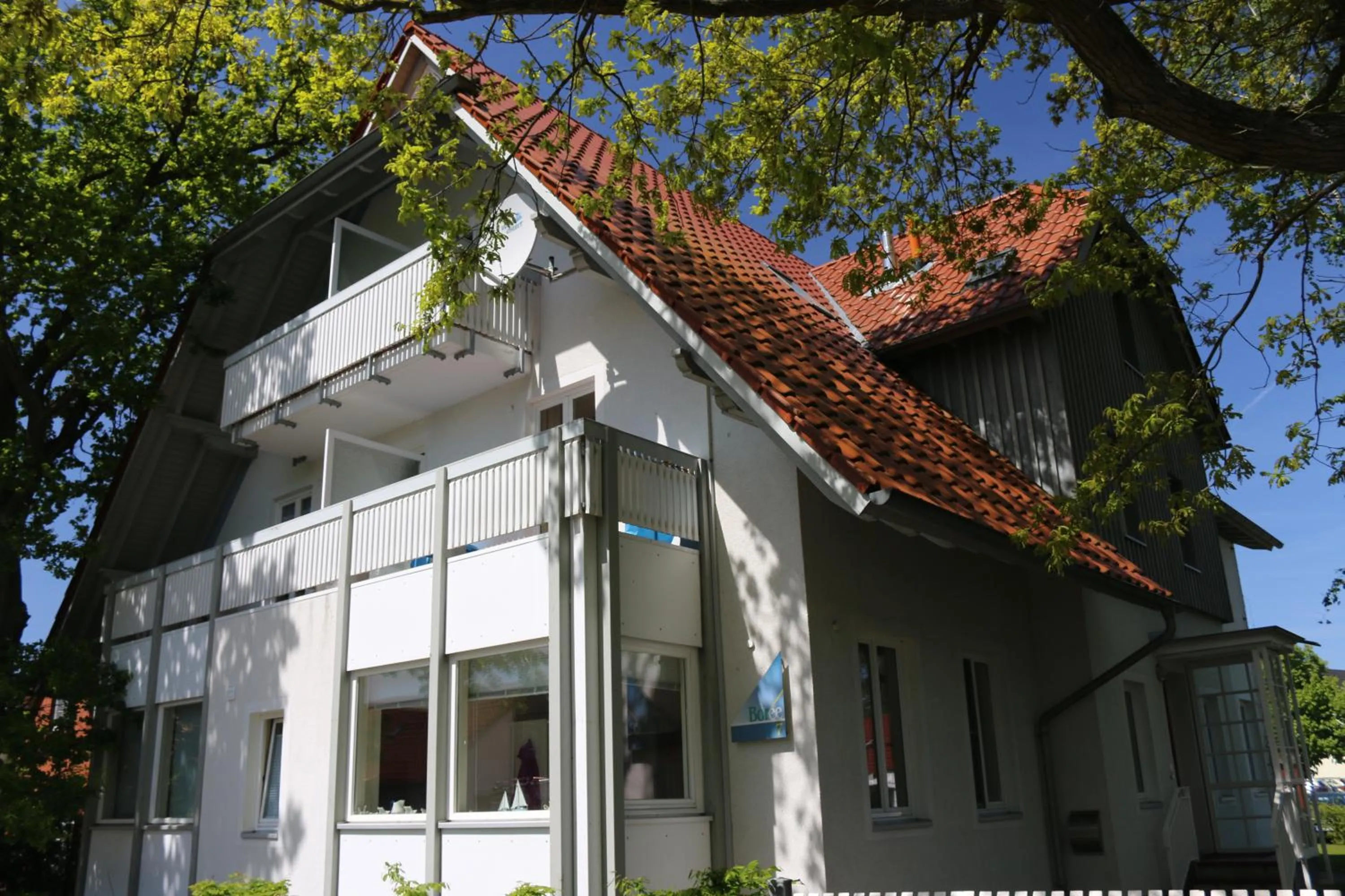 Property building in Ferienwohnung Strandgut