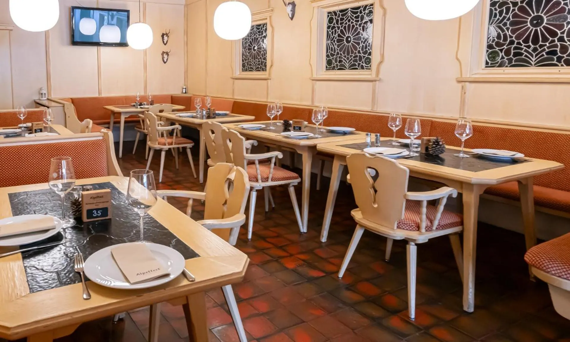 Restaurant/places to eat in Hotel Pinzgauerhof by Alpeffect Hotels