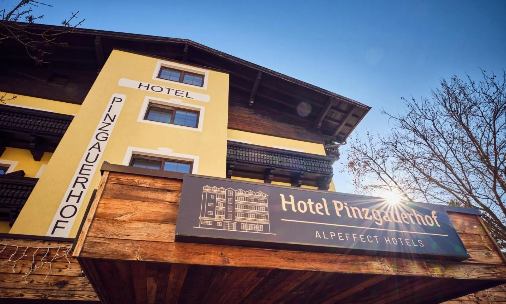 Property building in Hotel Pinzgauerhof by Alpeffect Hotels