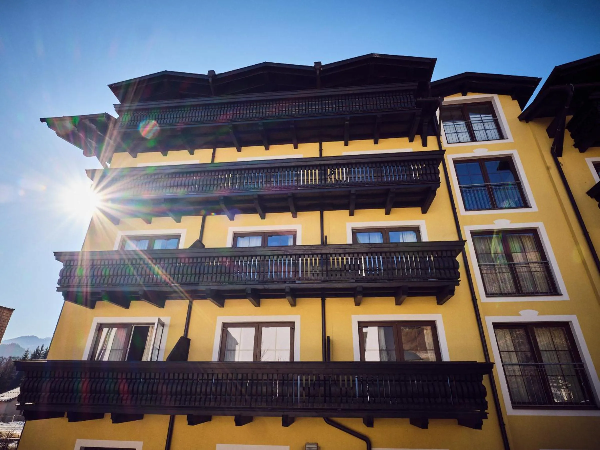 Property building in Hotel Pinzgauerhof by Alpeffect Hotels