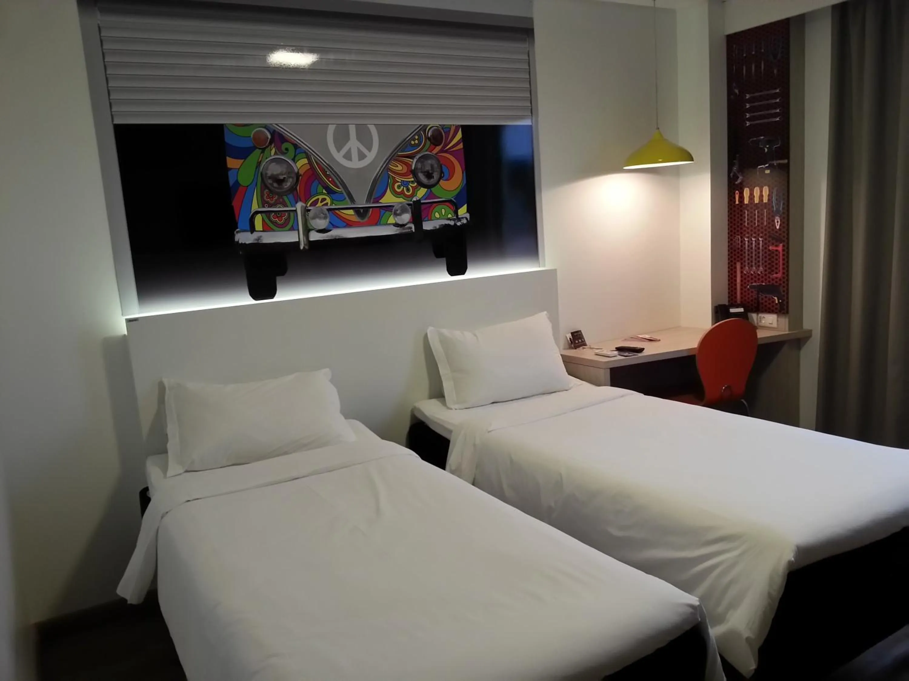 Bed in Hotel Caiuá Lago Umuarama