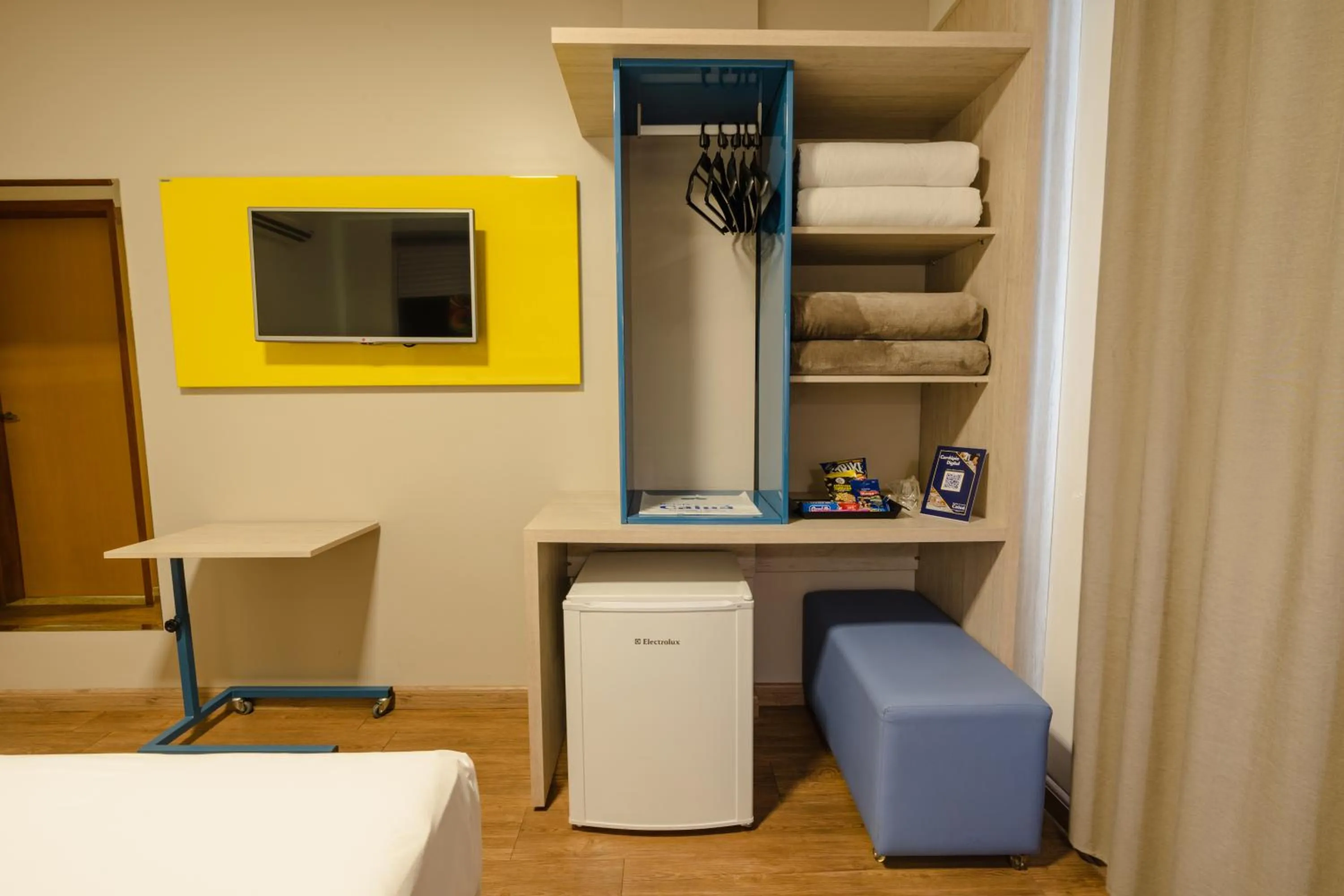 Bedroom, Bed in Hotel Caiuá Lago Umuarama