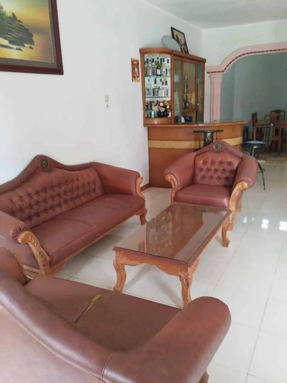 Living room in Villa Mutiara Asri