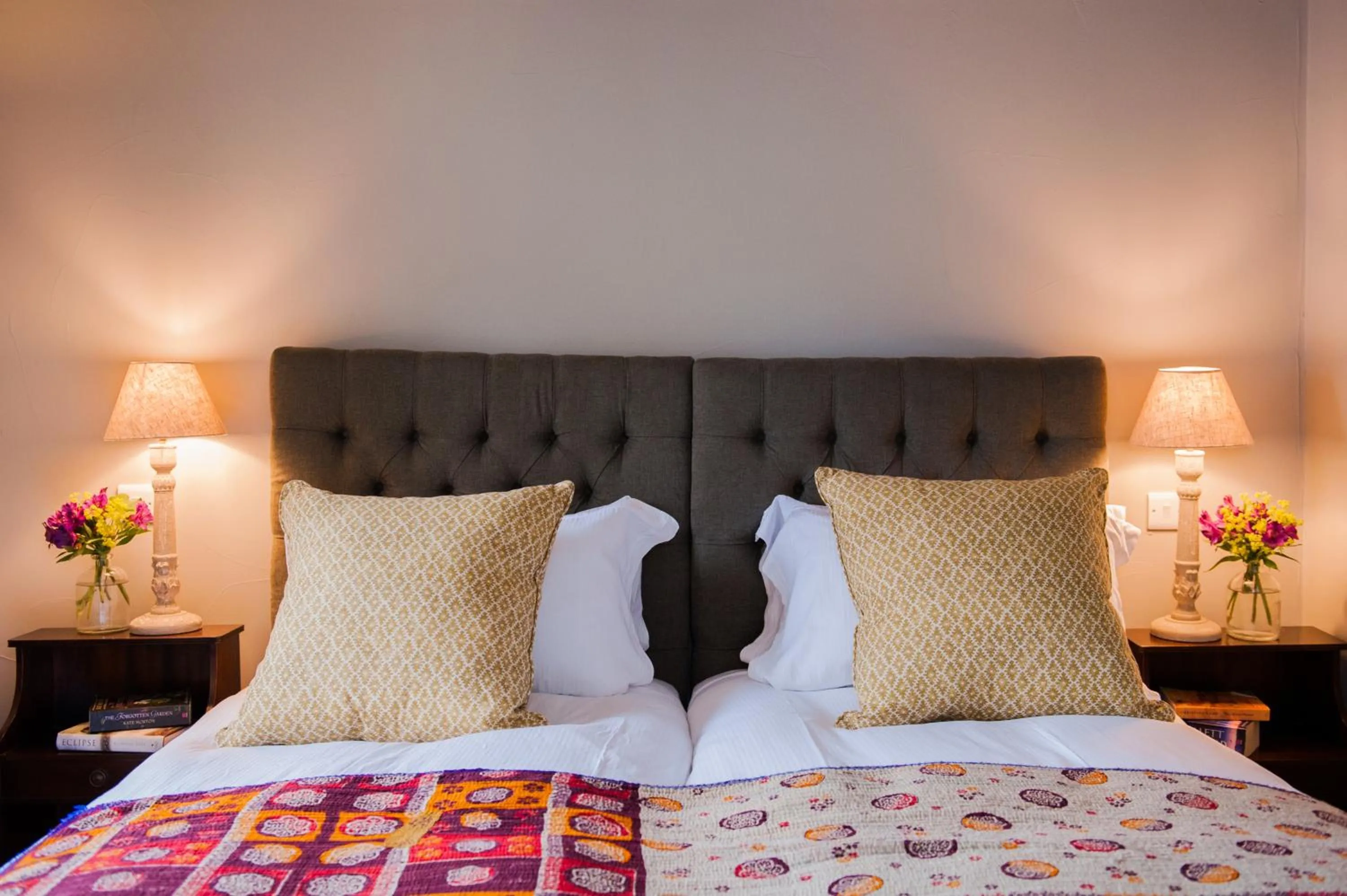 Bed in The White Hart, Overton