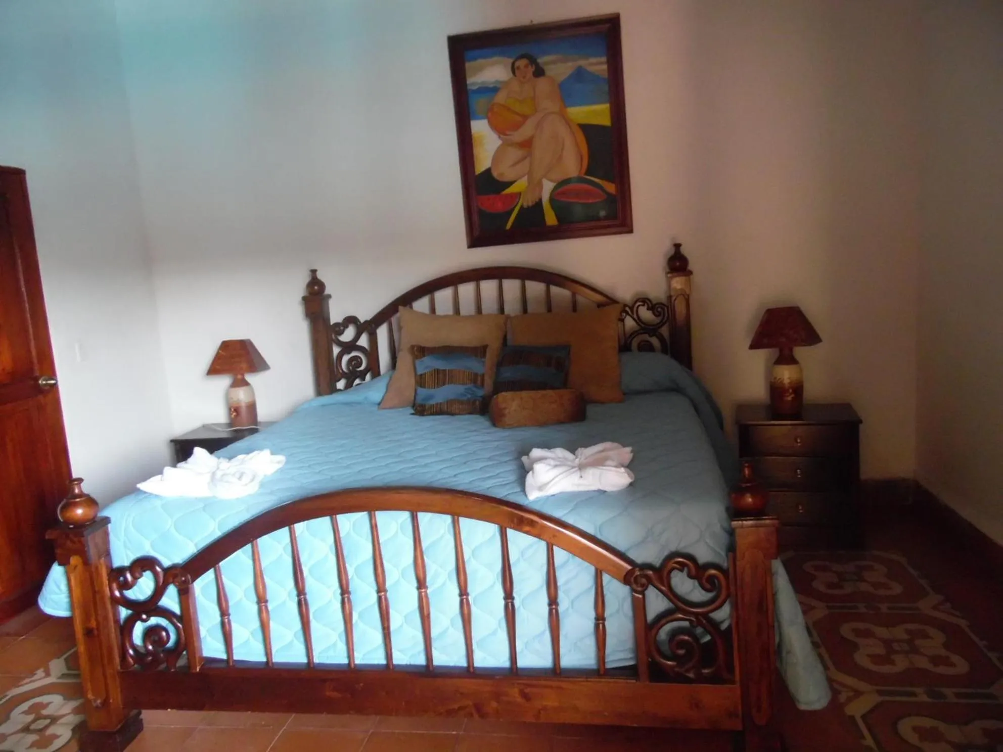 Bed in Hotel Cordoba