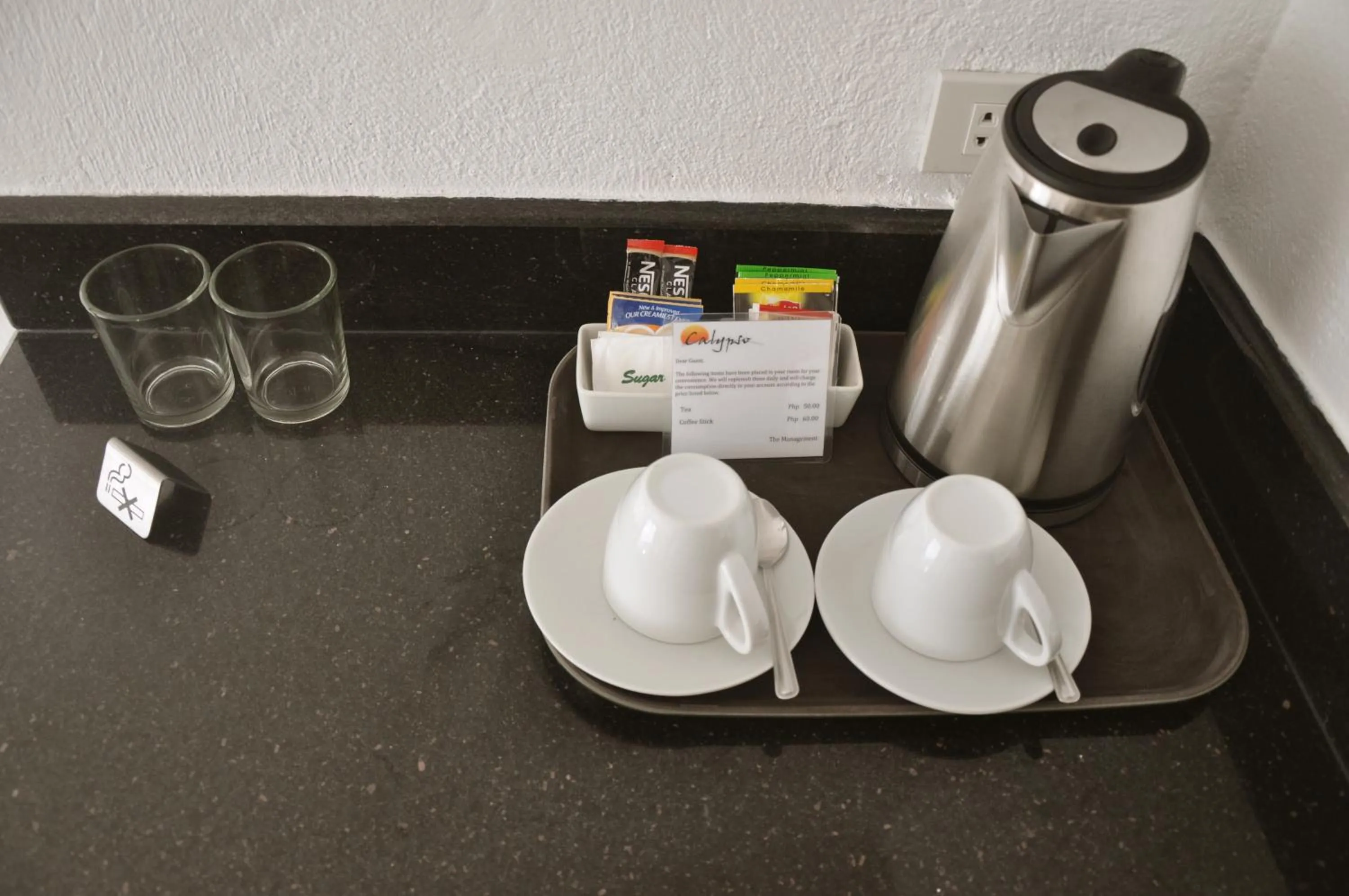 Coffee/tea facilities in Calypso Beach and Dive Resort