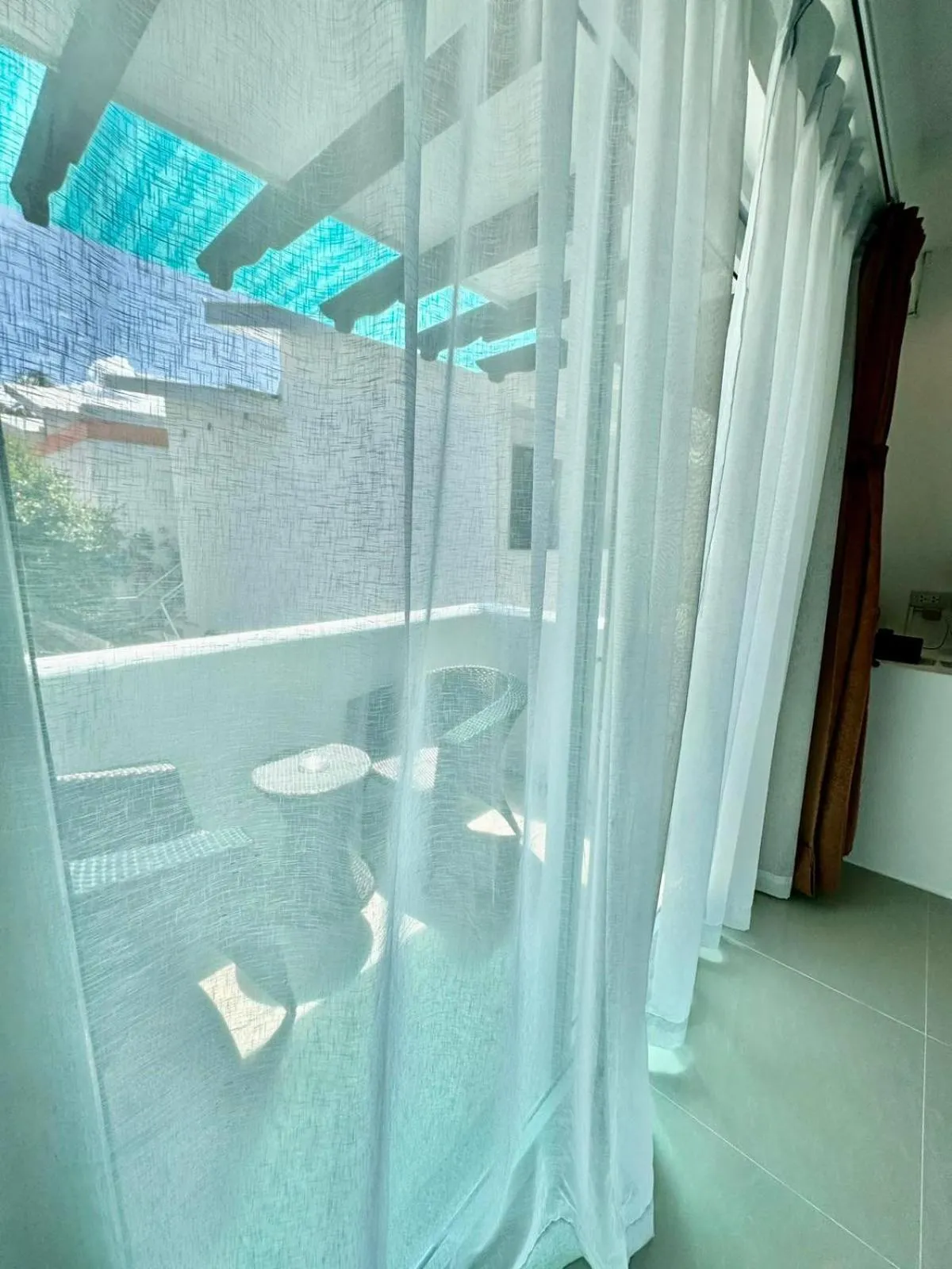 Balcony/Terrace in Calypso Beach and Dive Resort