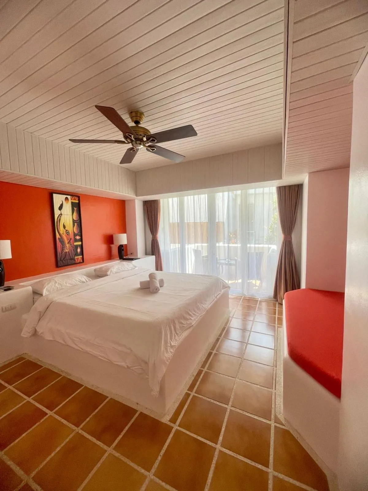 Bedroom, Bed in Calypso Beach and Dive Resort