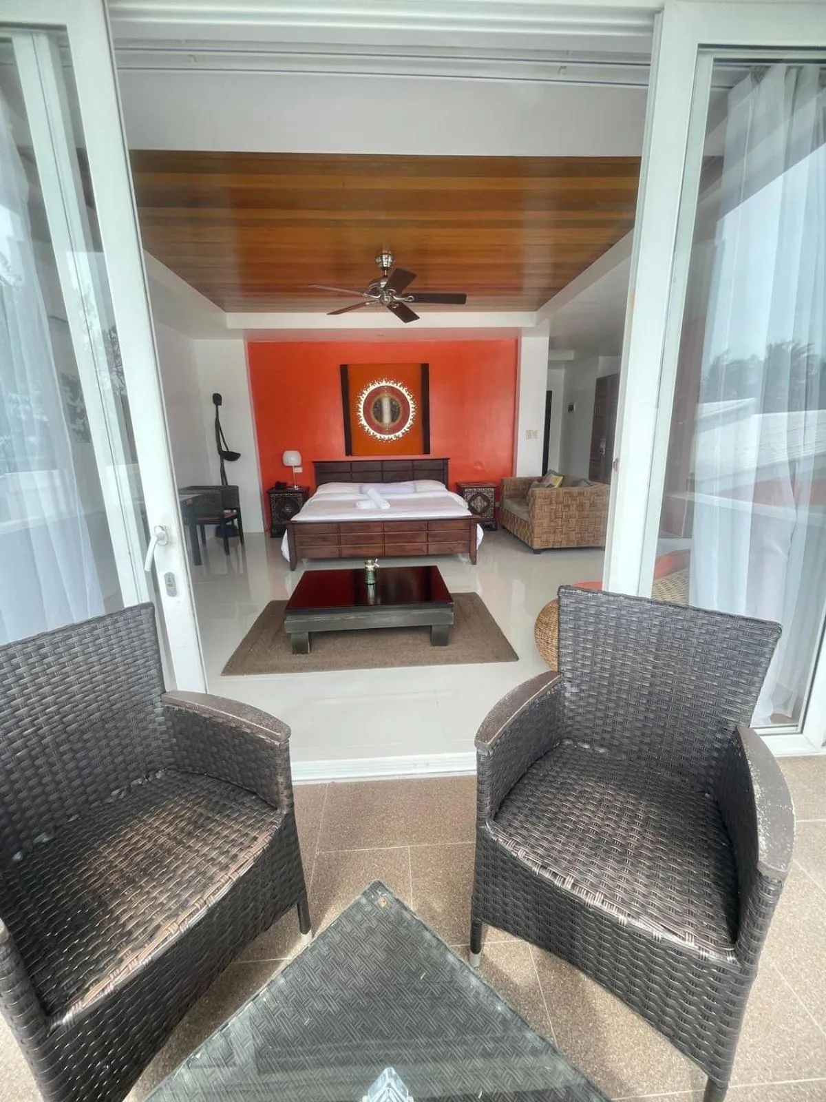 Balcony/Terrace in Calypso Beach and Dive Resort