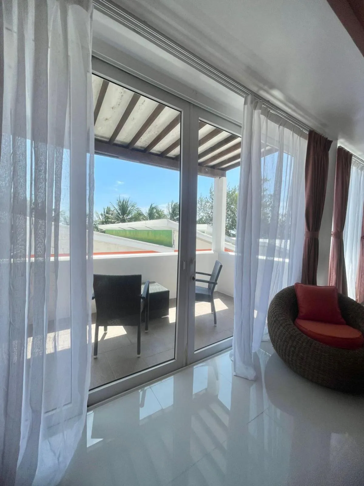 Balcony/Terrace in Calypso Beach and Dive Resort