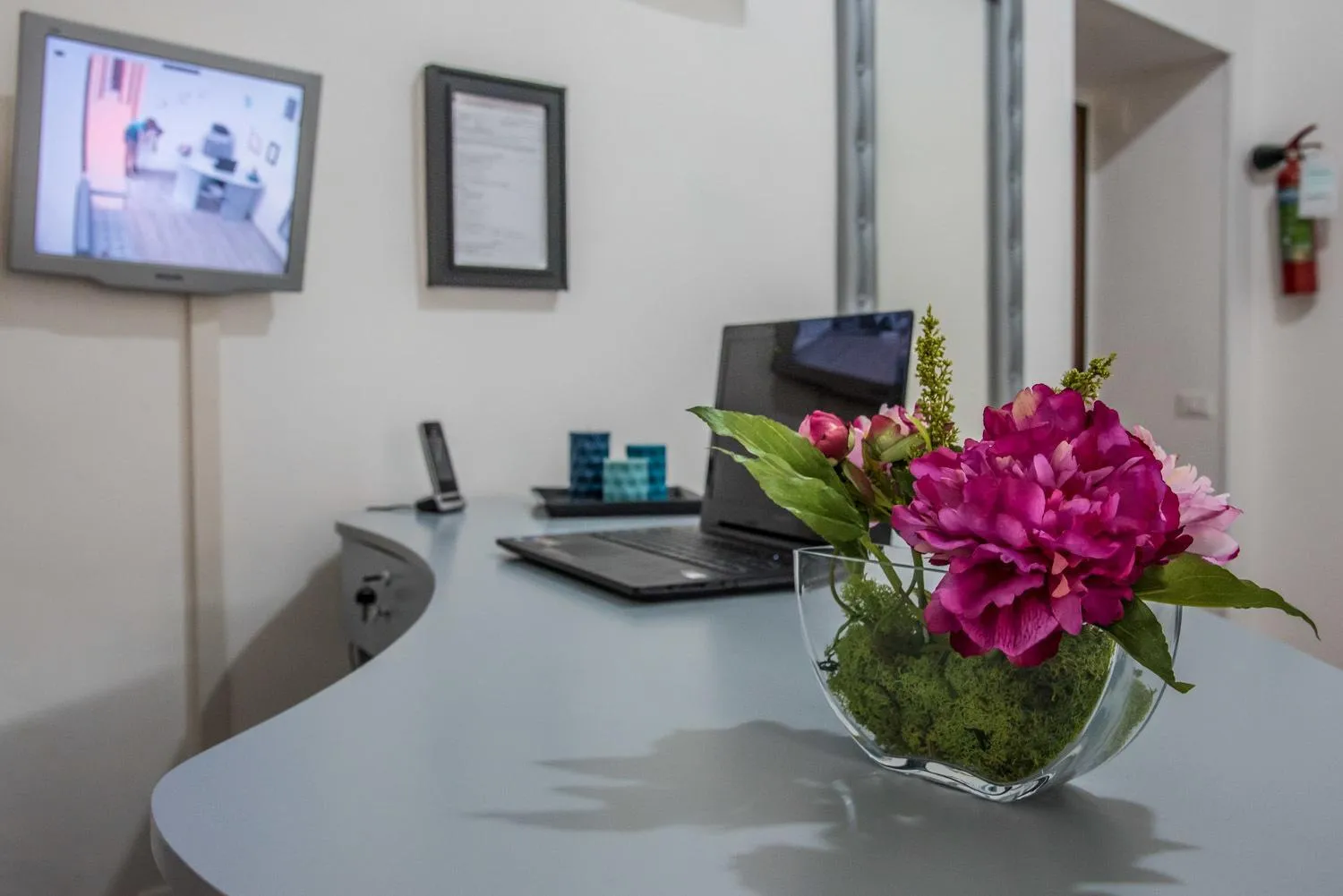 Lobby or reception in Grandis Rooms