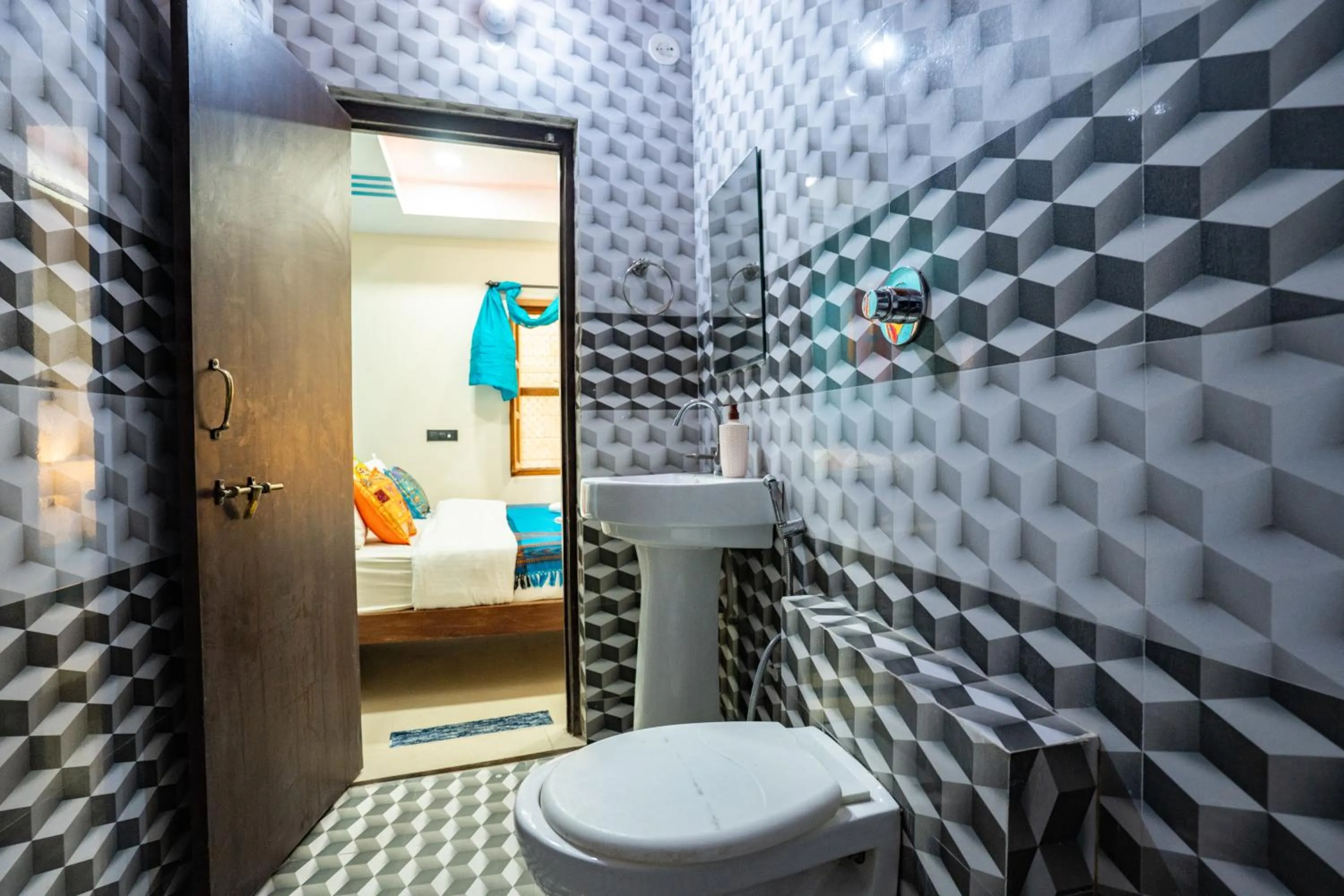 Toilet in Heart and Soul of Jaisalmer