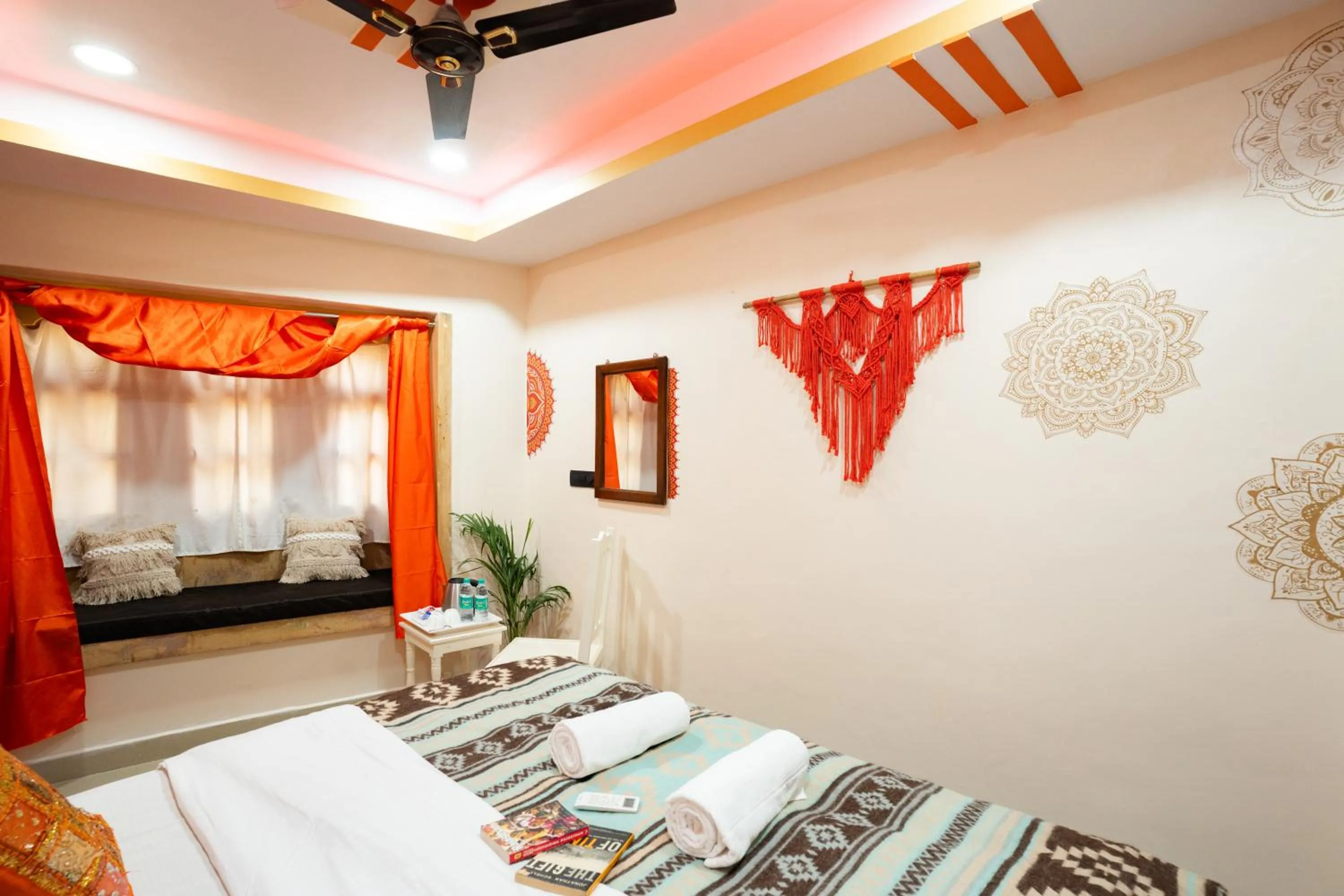 Bed in Heart and Soul of Jaisalmer