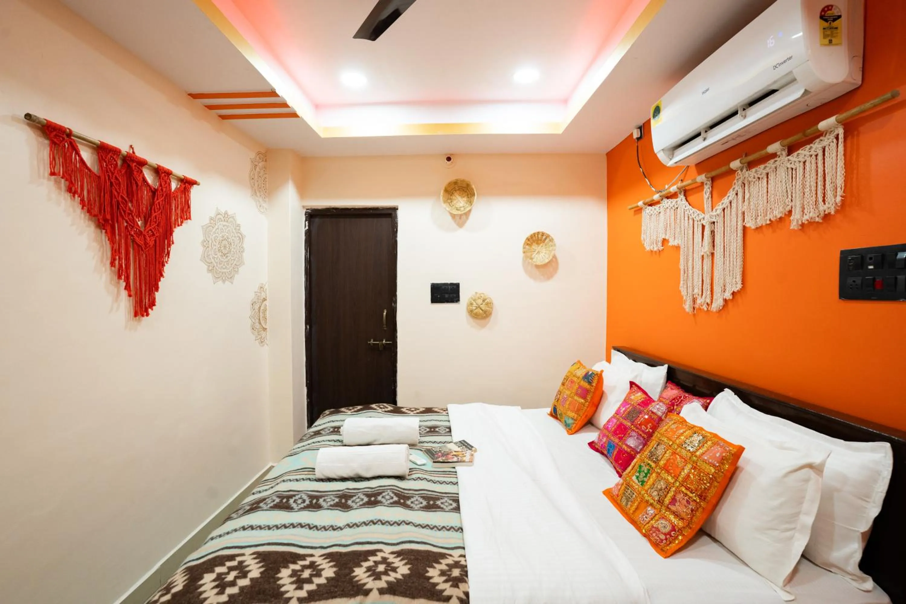 Bed in Heart and Soul of Jaisalmer
