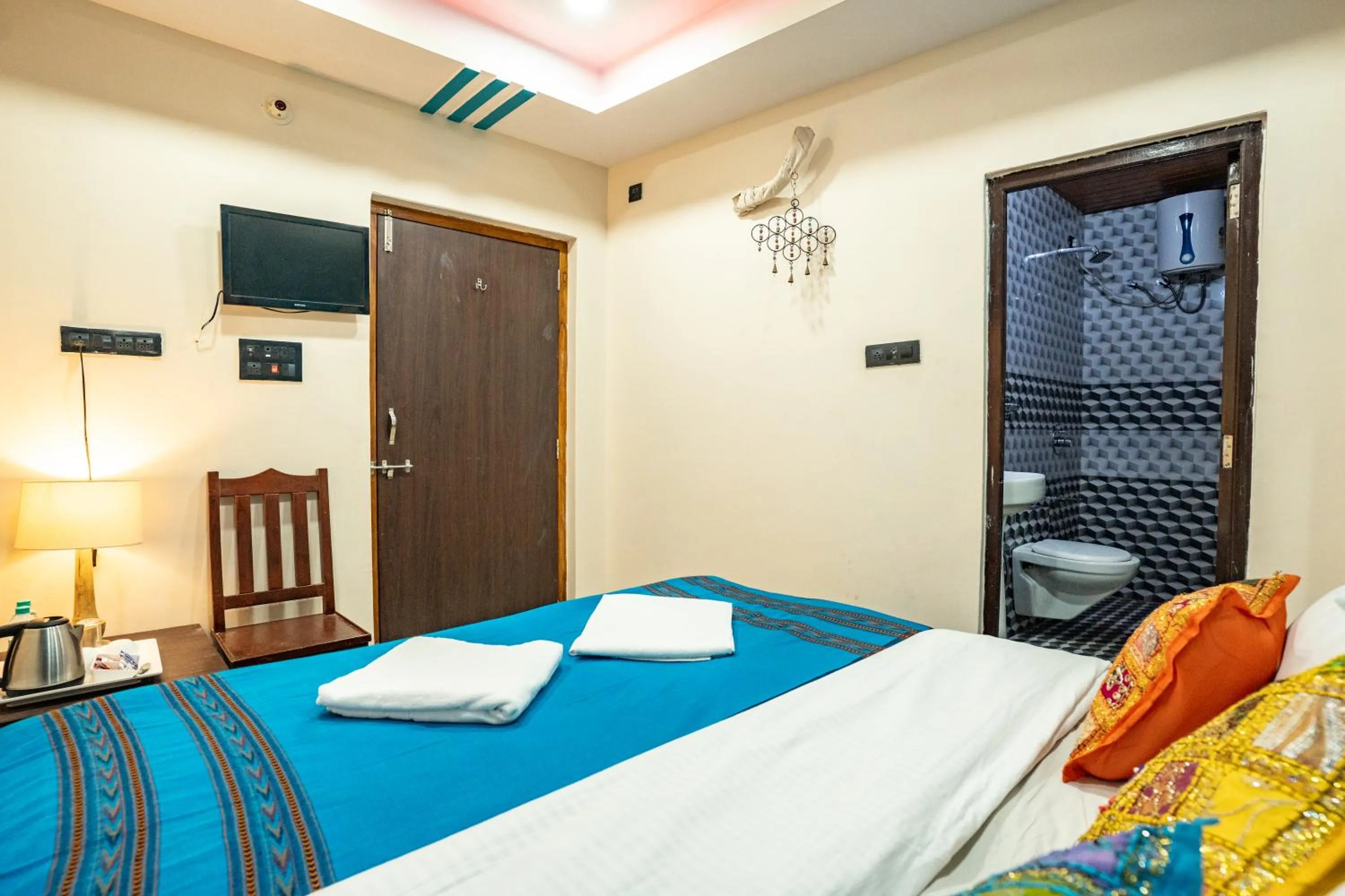 Bed in Heart and Soul of Jaisalmer