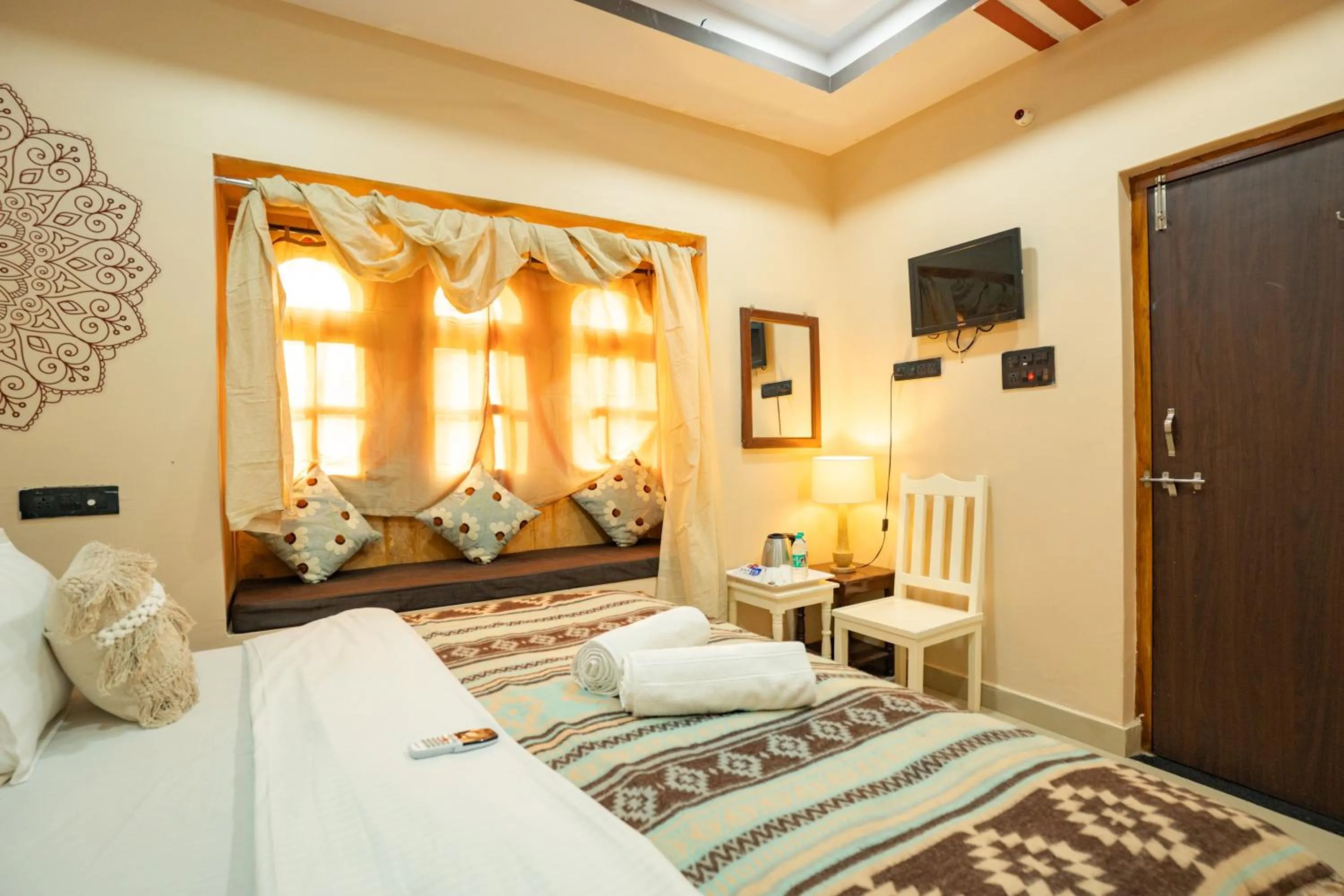 Bedroom in Heart and Soul of Jaisalmer