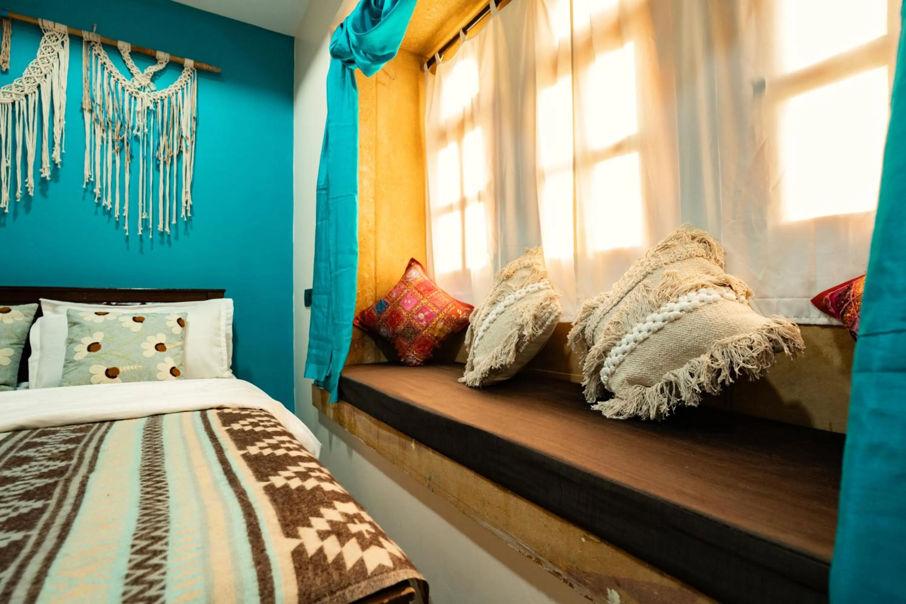 Bed in Heart and Soul of Jaisalmer