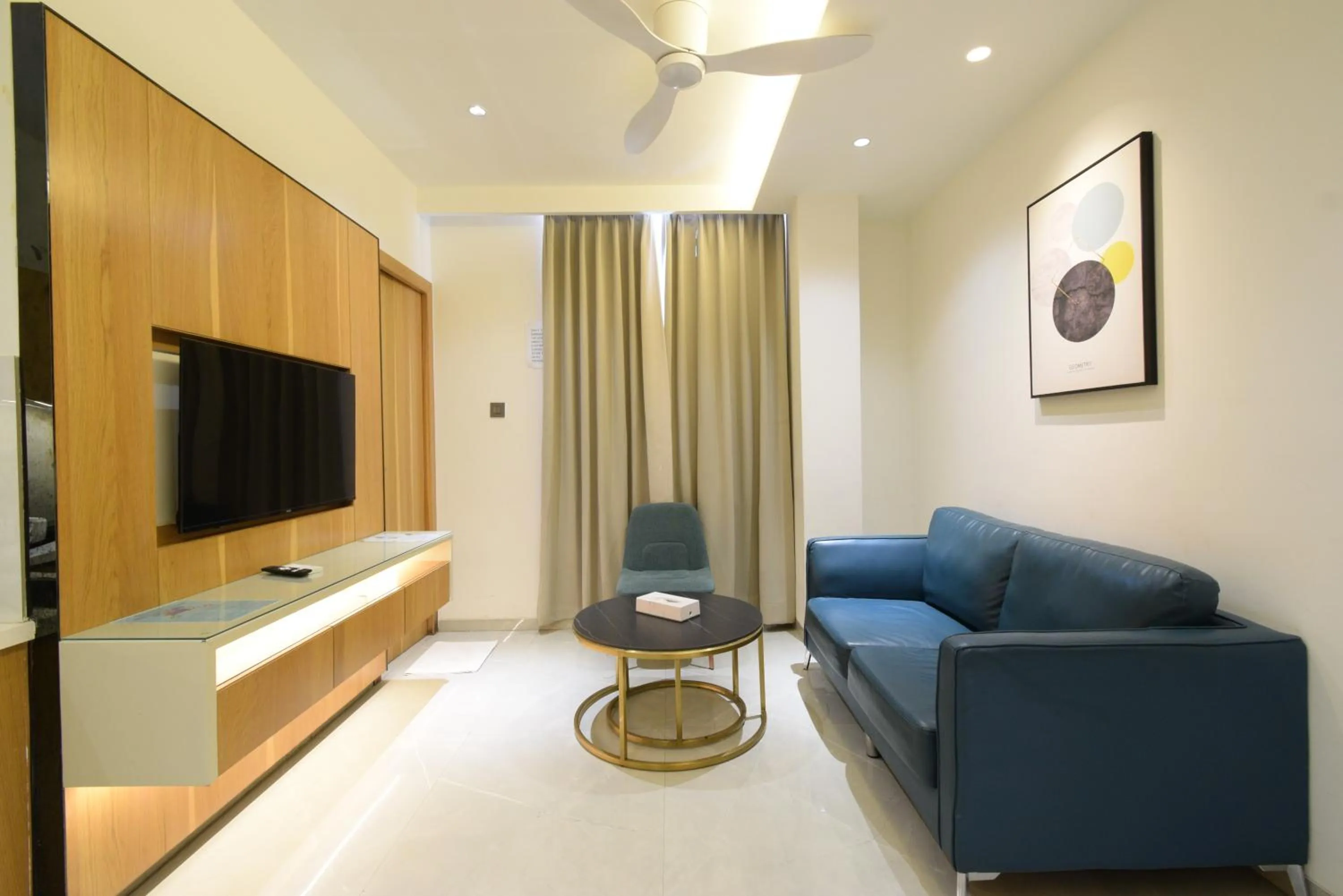 Living room in Hotel TAAR TANGERINE Gachibowli