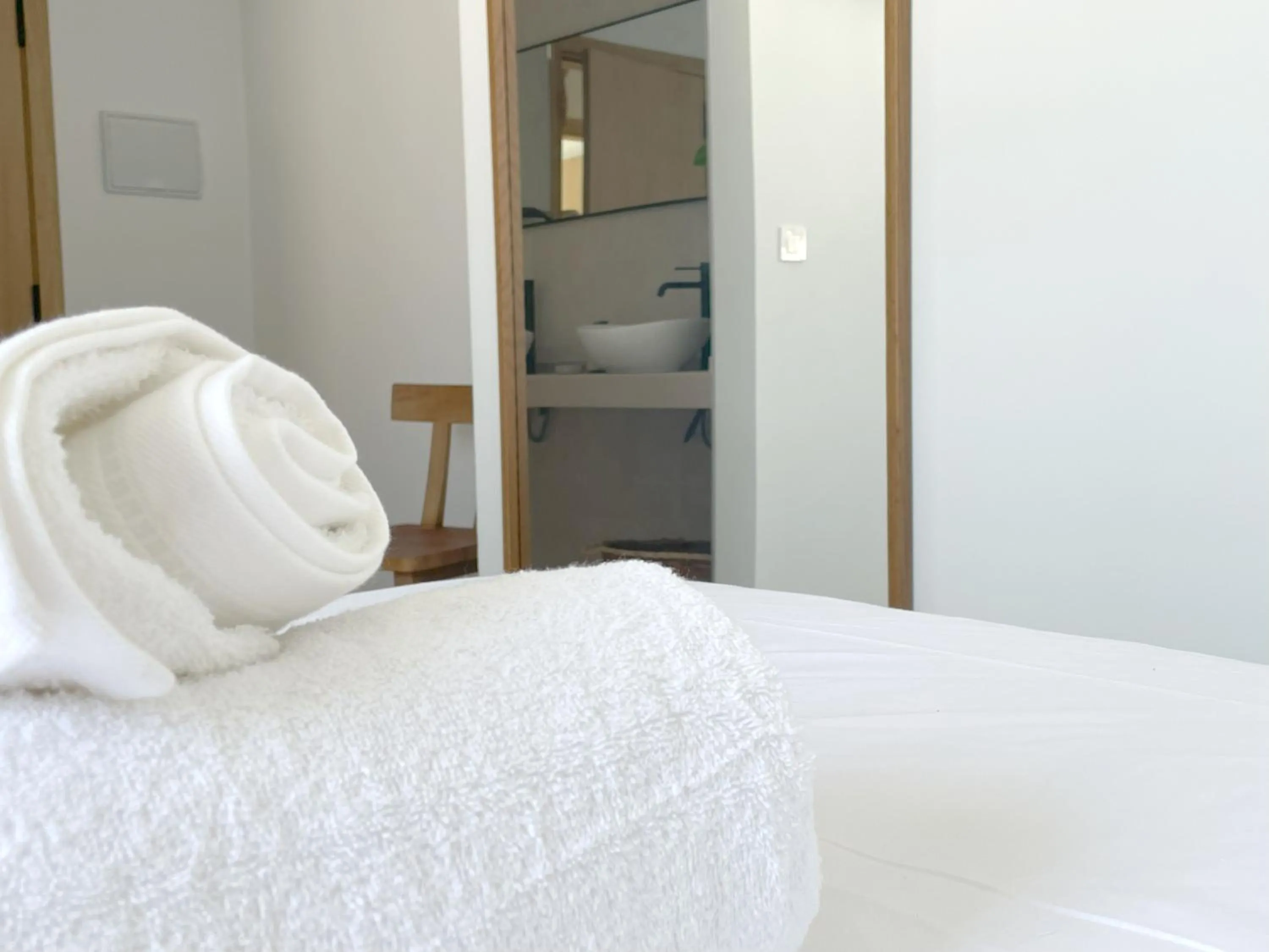 Bathroom, Bed in Hotel Boutique Maram - Adults Only