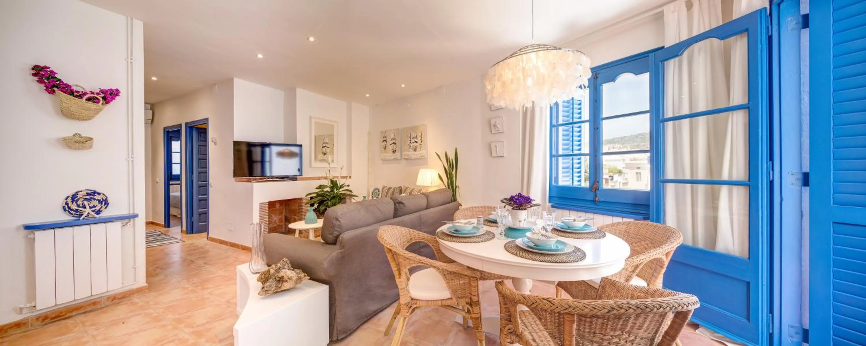 Living room in Blue Home