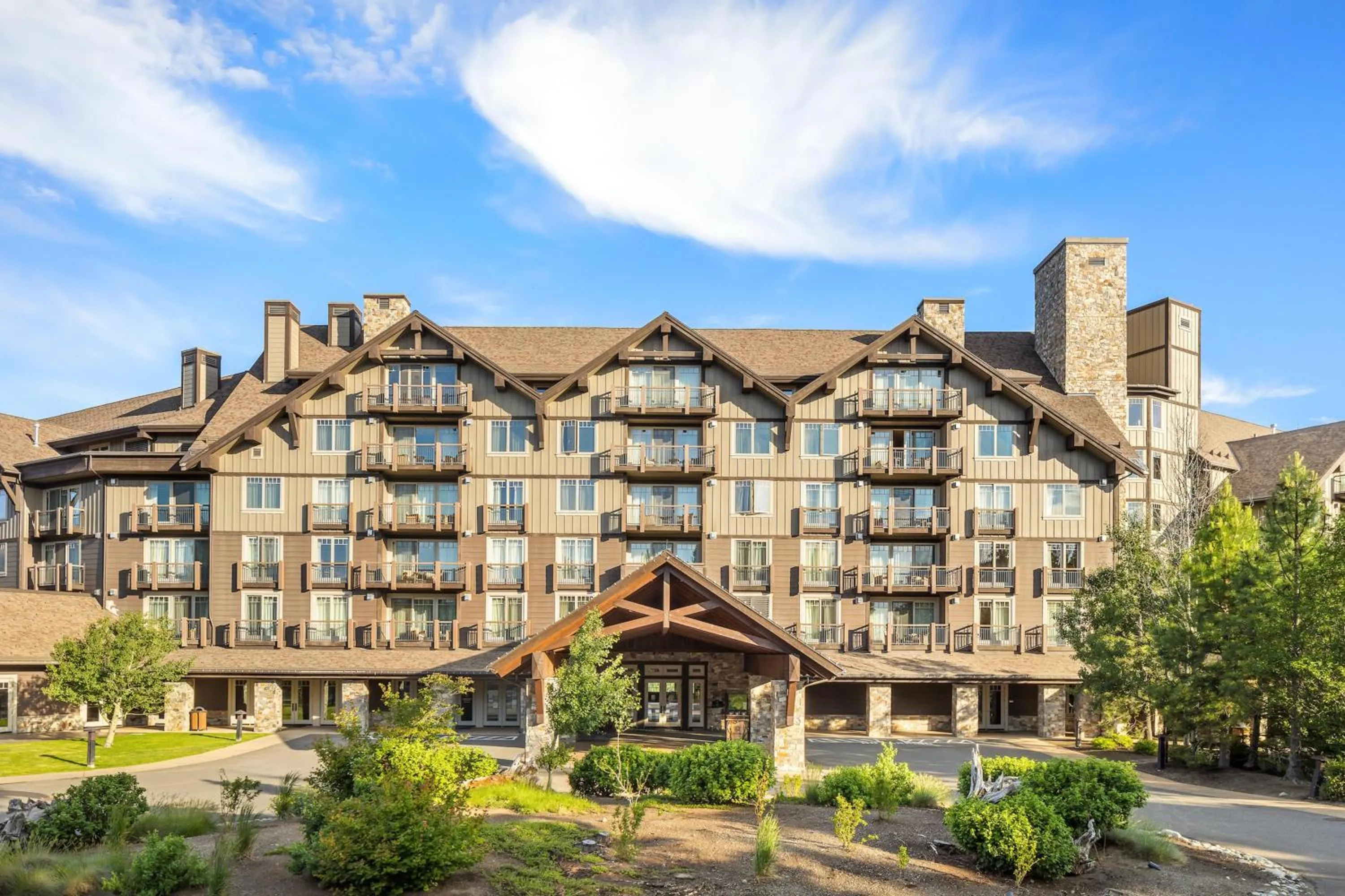 Property building in Suncadia Resort