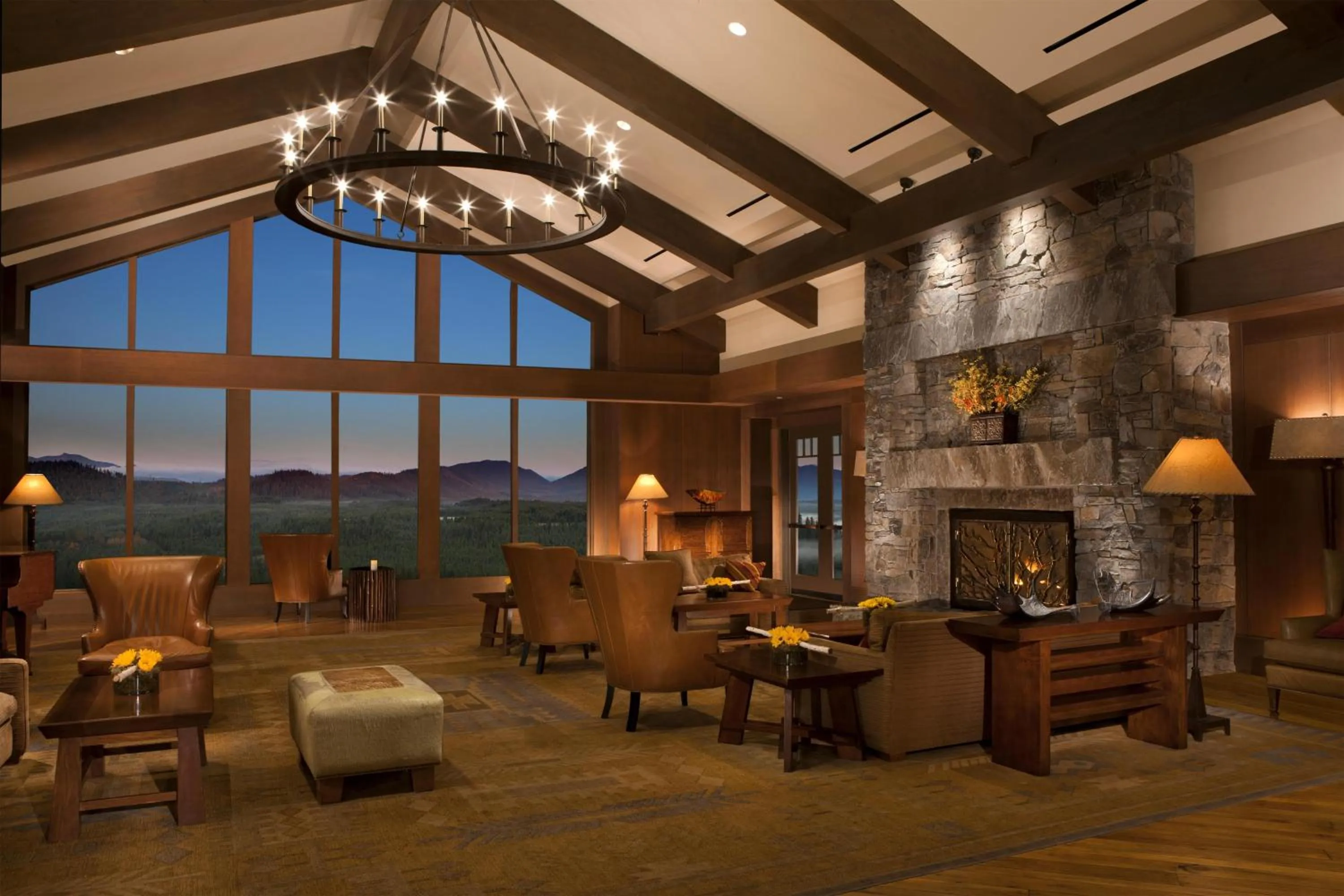 Lobby or reception in Suncadia Resort