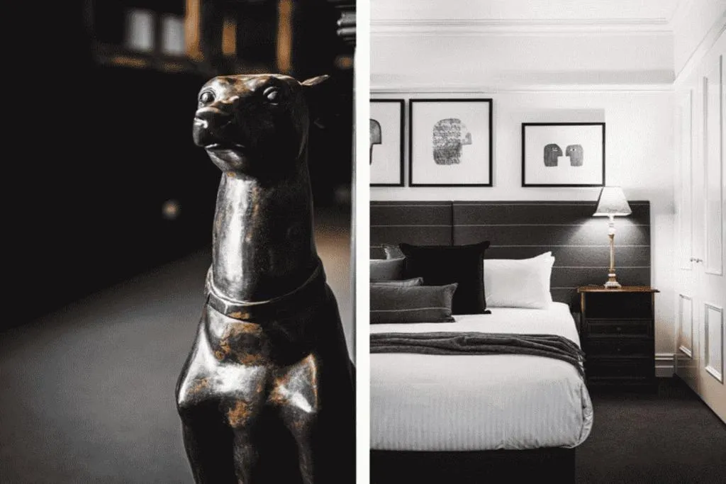 Bed in Hotel Bellinzona Daylesford