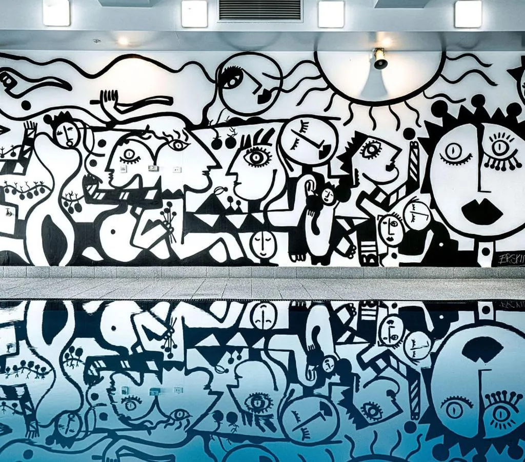 Hot Tub in Hotel Bellinzona Daylesford